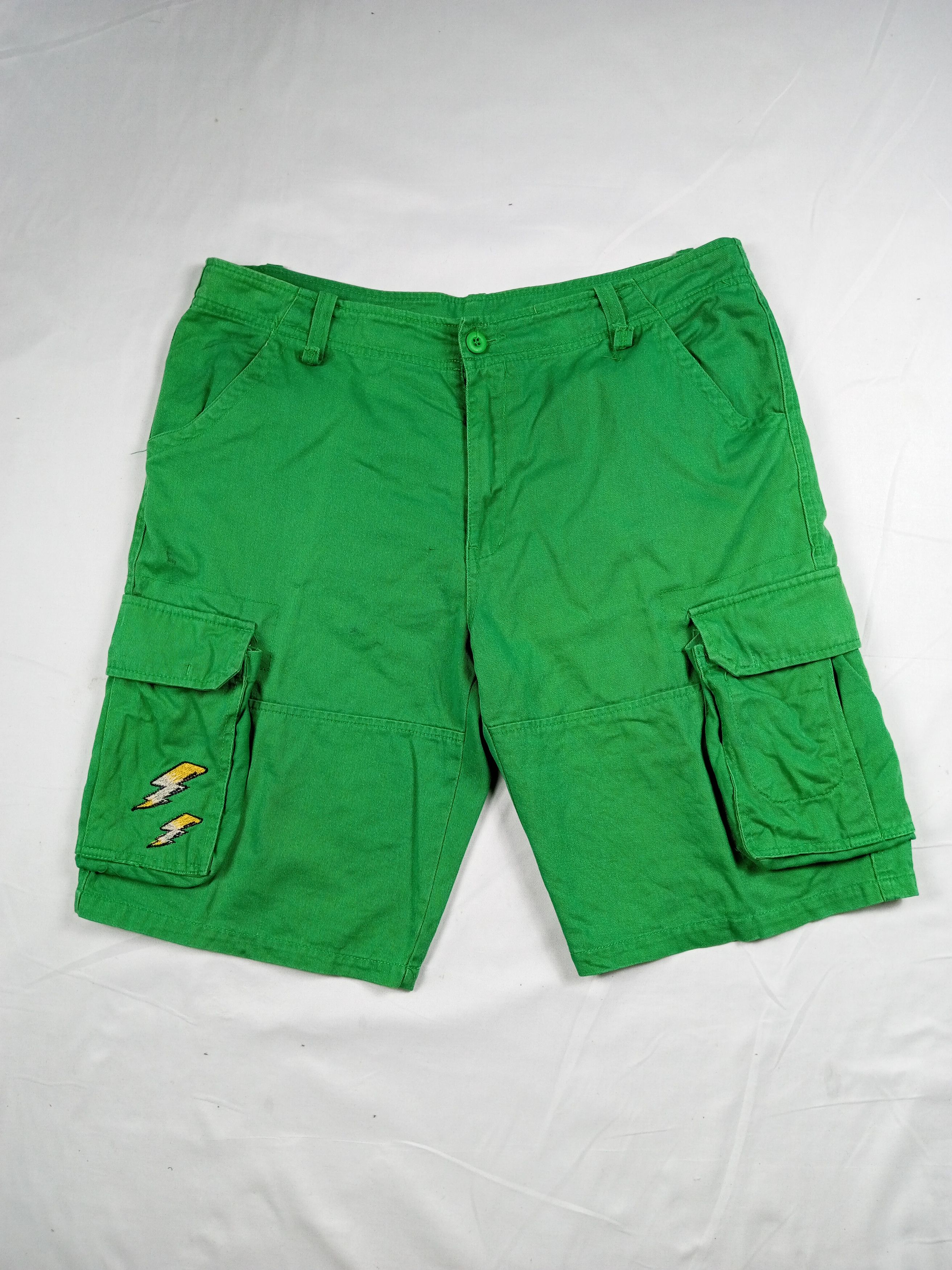 Japanese Brand Vintage Faded Japanese Ed Hardy Style LGB If6Was9 Shorts Size US 36 / EU 52 - 2 Thumbnail