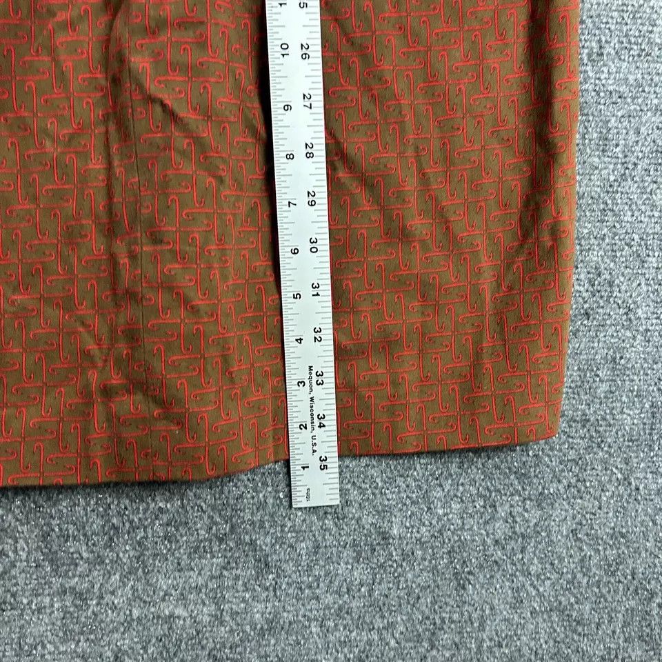 Vintage Alexander Campbell Skirt Womens 6 Brown Tribal Maxi Vintage Size 28" / US 6 / IT 42 - 3 Thumbnail