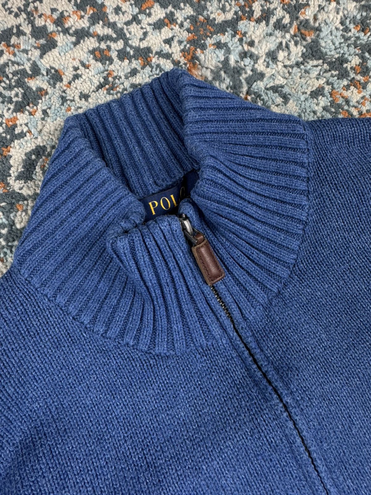 Polo Ralph Lauren × Vintage Vintage Y2K Polo Ralph Lauren 1/4 quarter zip sweater knit Size US XL / EU 56 / 4 - 6 Thumbnail
