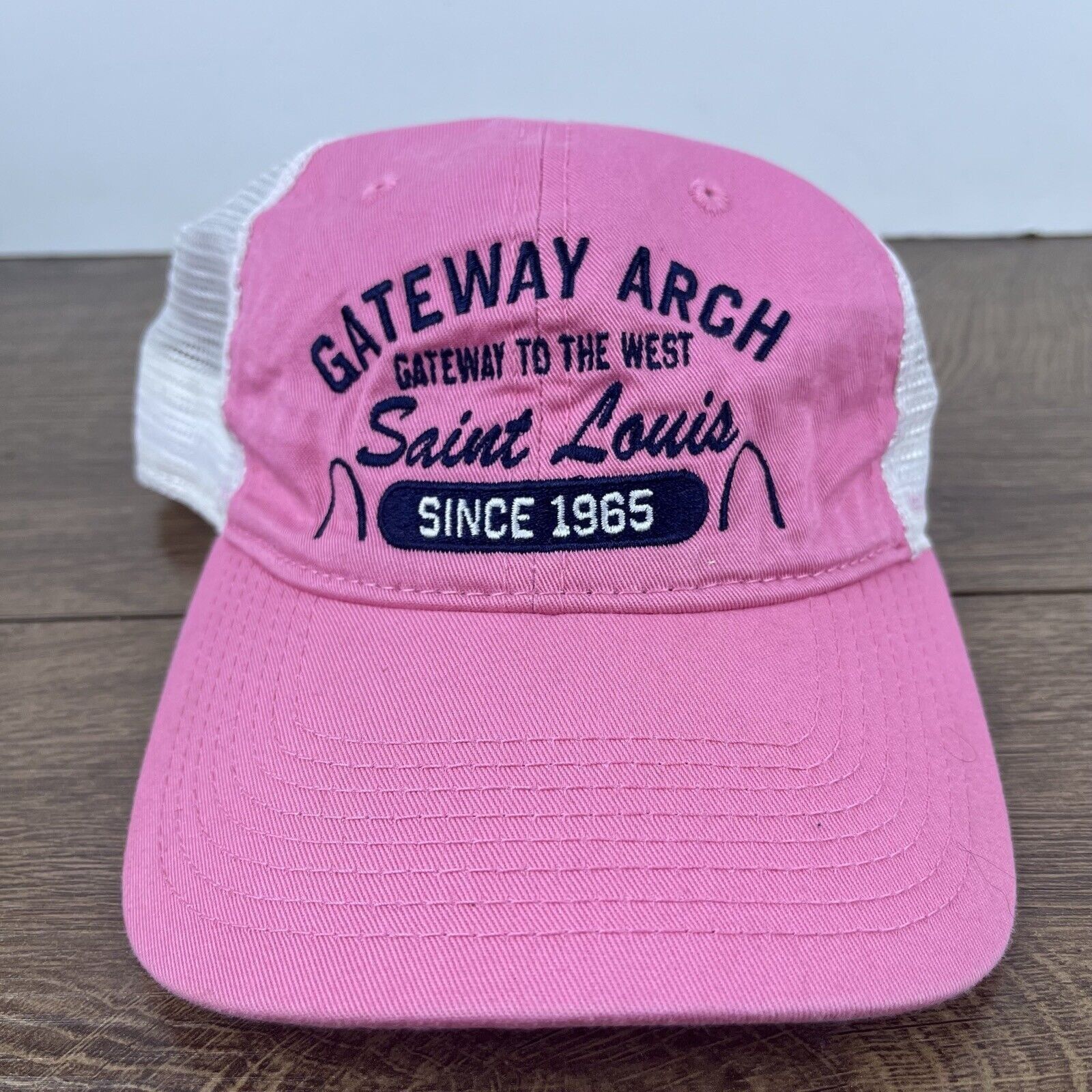 Other Gateway Arch Hat Saint Louis Hat Snapback Hat Pink Hat Adjus Size ONE SIZE - 3 Thumbnail
