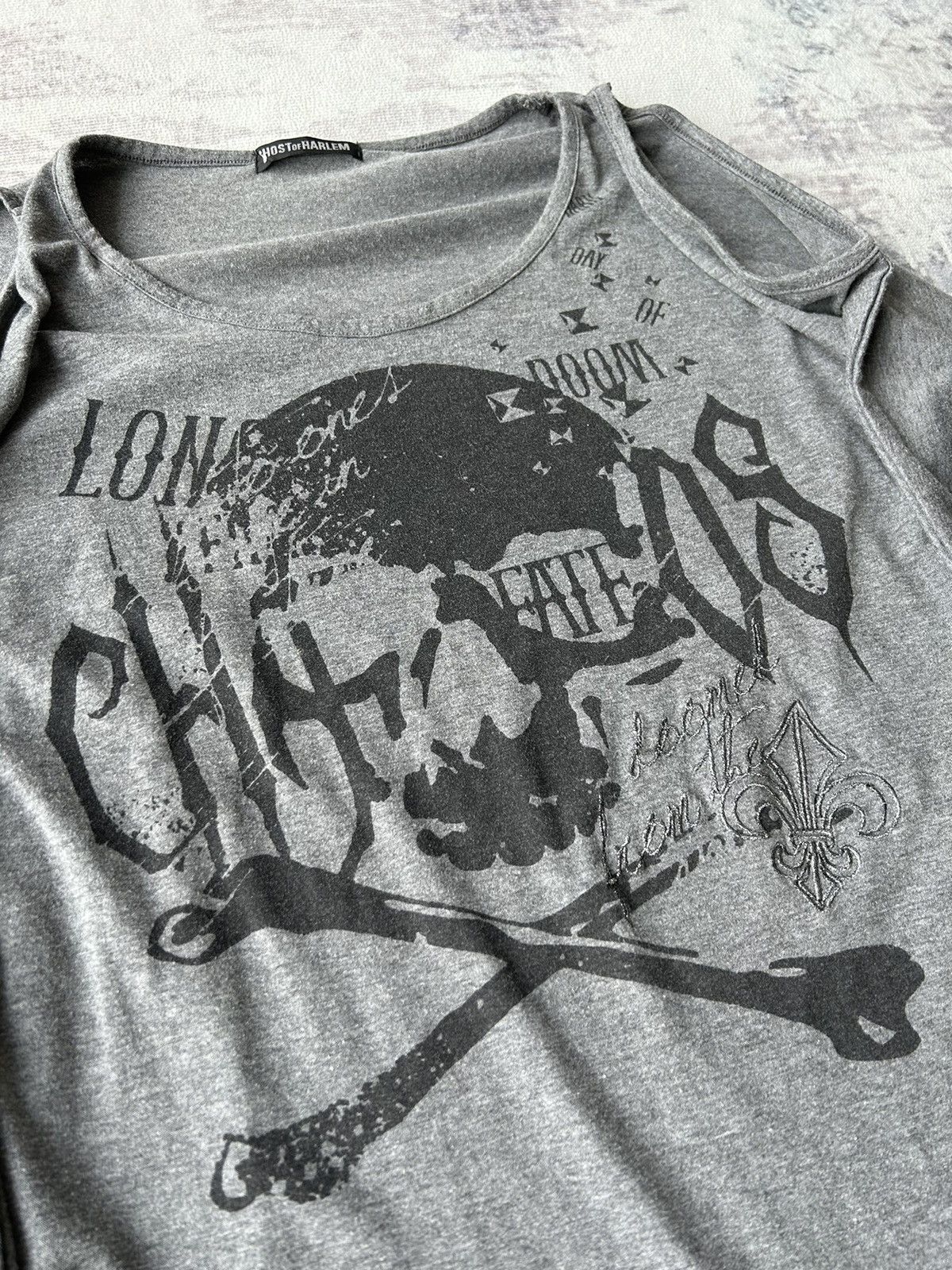 If Six Was Nine Host OF Harlem Skull Long Sleeve Size US XS / EU 42 / 0 - 3 Thumbnail