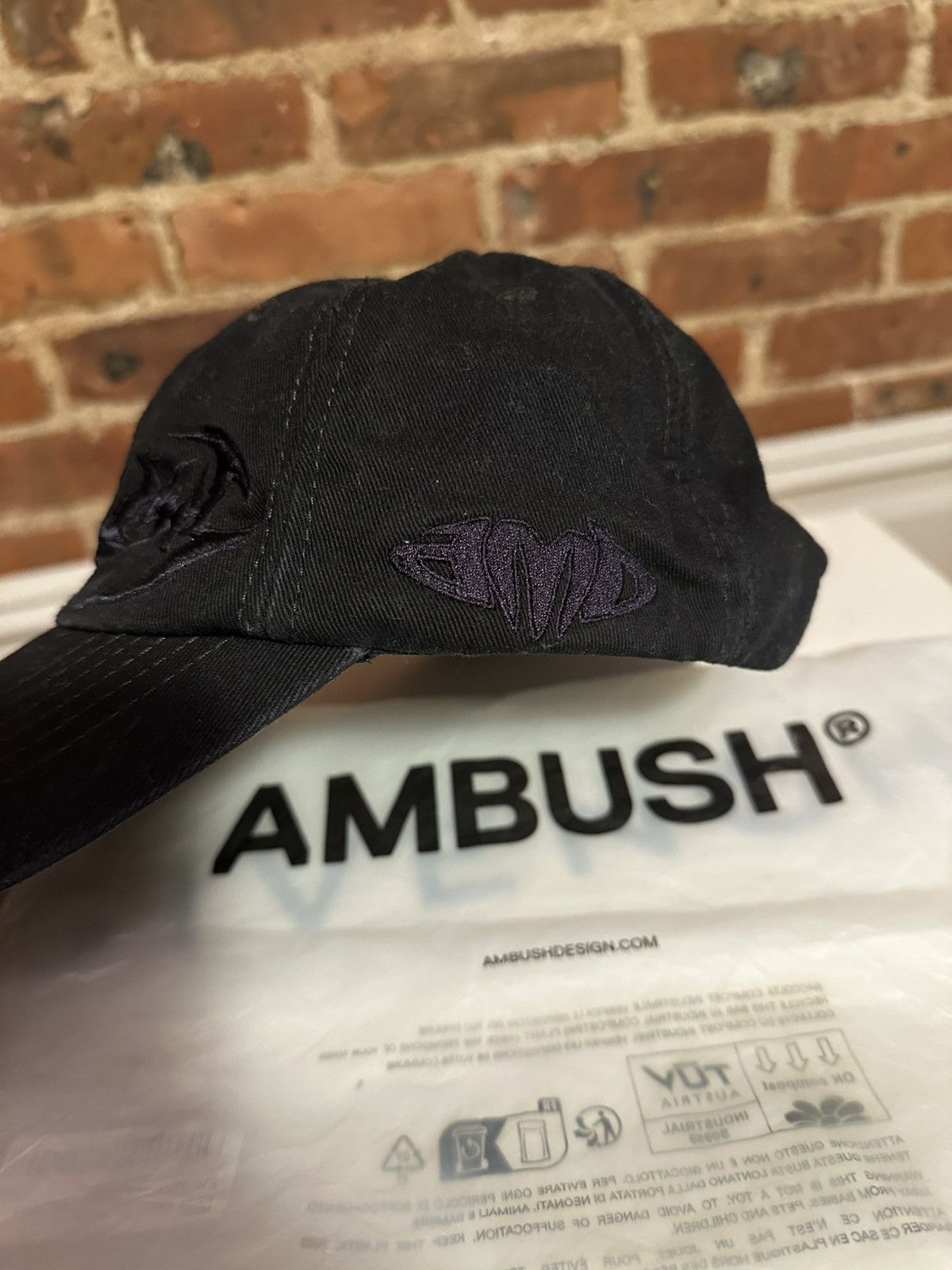 Ambush Design Vintage Logo Baseball Cap/Hat Size ONE SIZE - 2 Thumbnail