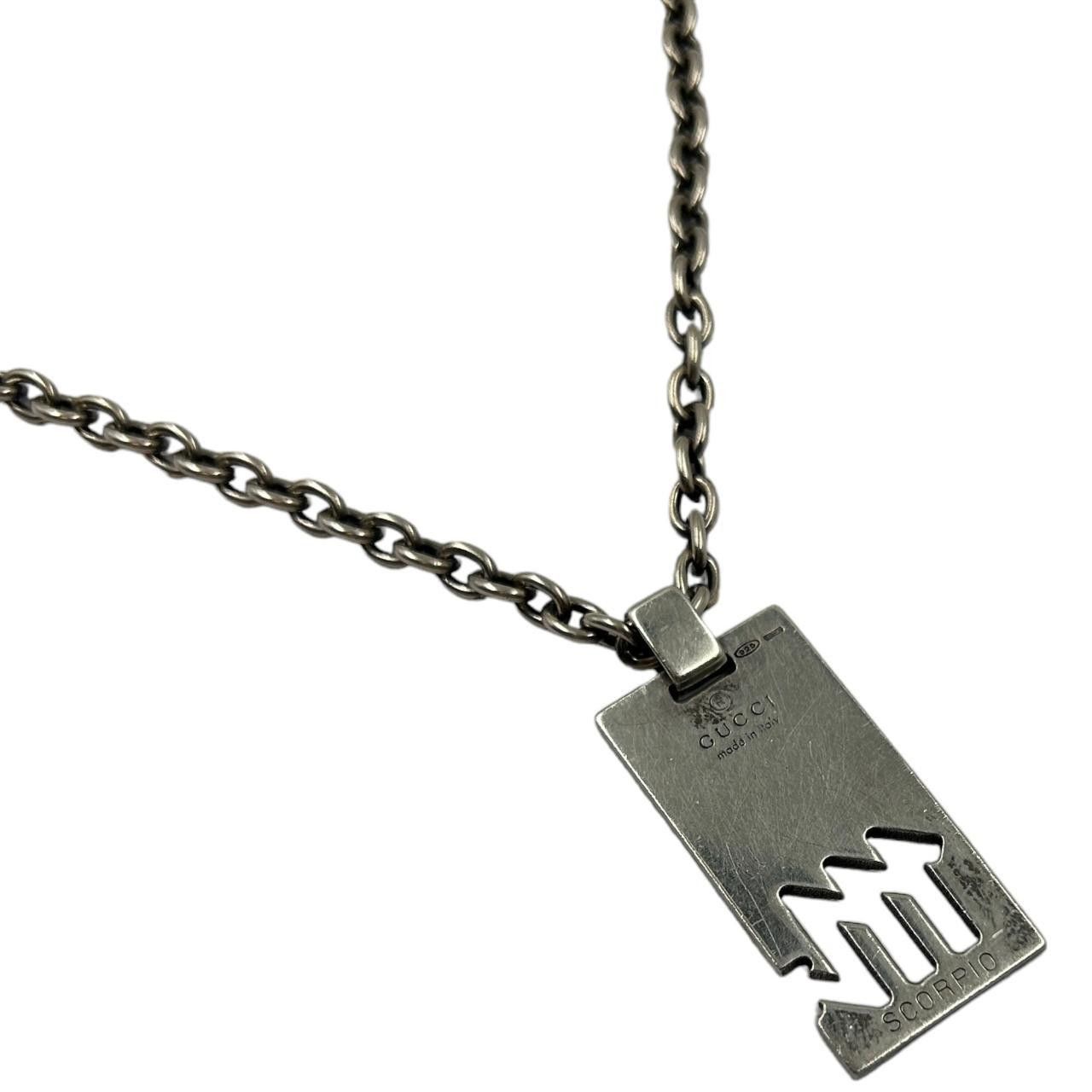 Gucci Vintage Gucci Silver Scorpio Pendant Necklace Size ONE SIZE - 3 Thumbnail