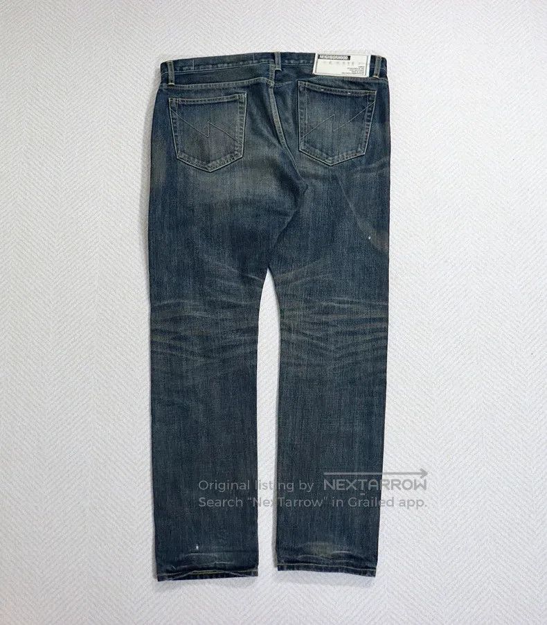 Neighborhood Neighborhood size XL Washed Denim Jeans Washed DP Narrow J Size US 27 - 2 Thumbnail