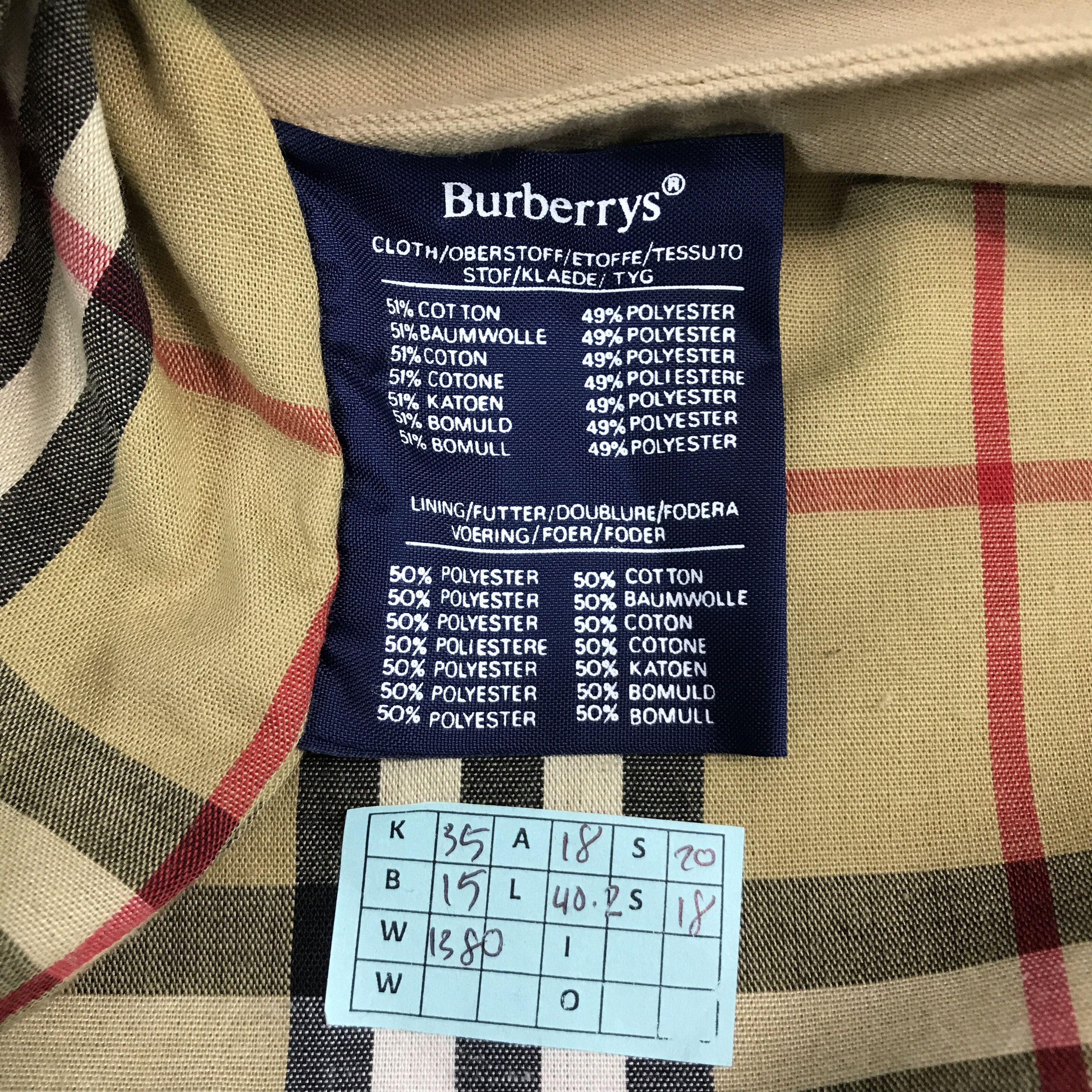 Burberry BURBERRYS LONG COAT JACKET Size US M / EU 48-50 / 2 - 13 Thumbnail