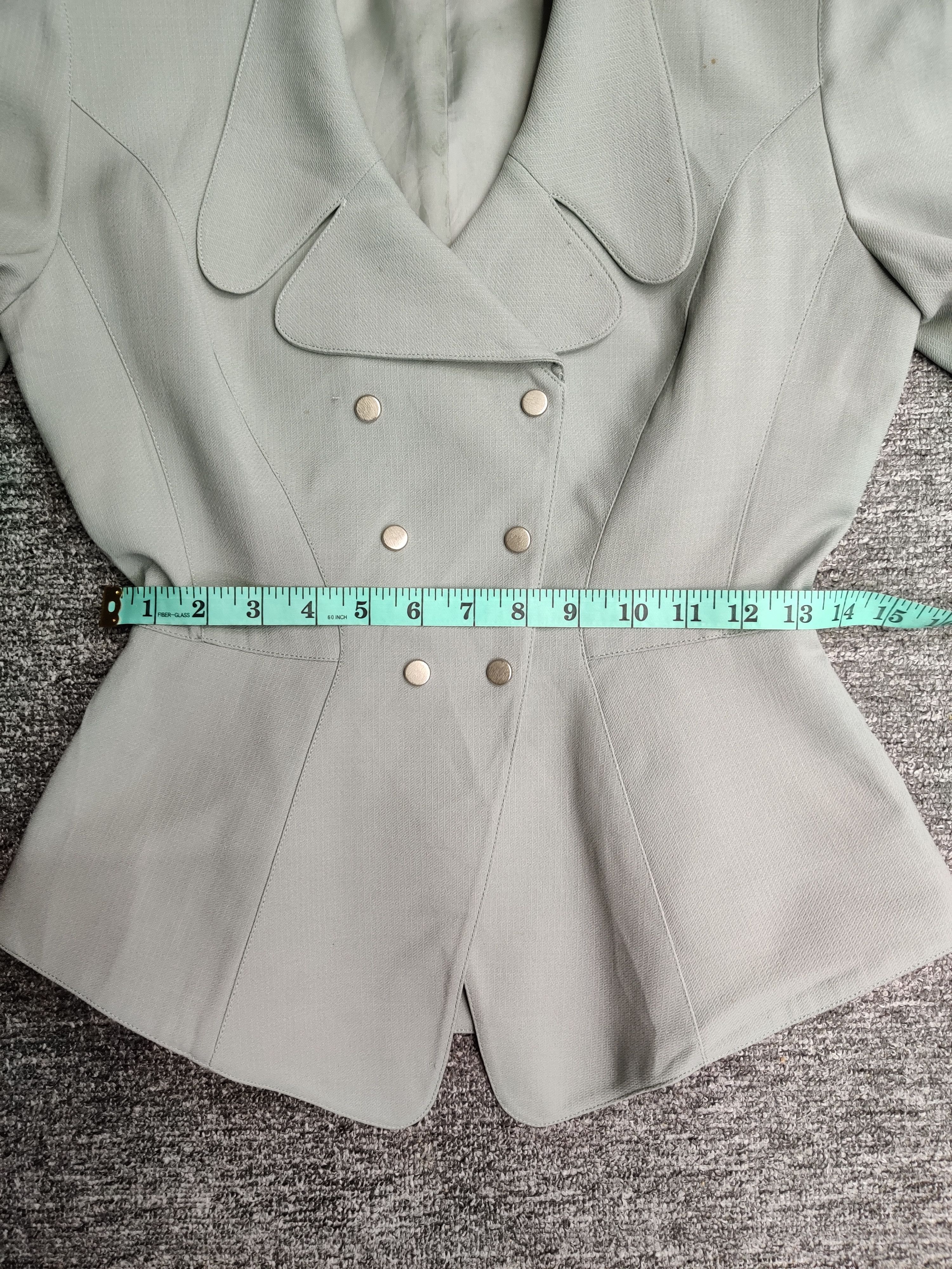 Thierry Mugler Thierry Mugler Wool Blazer Coat Size S / US 4 / IT 40 - 17 Thumbnail