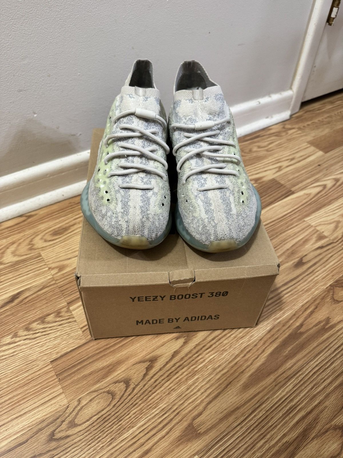 Adidas × Yeezy Yeezy Boost 380 Alien Blue Size US 10 / EU 43 - 1 Thumbnail