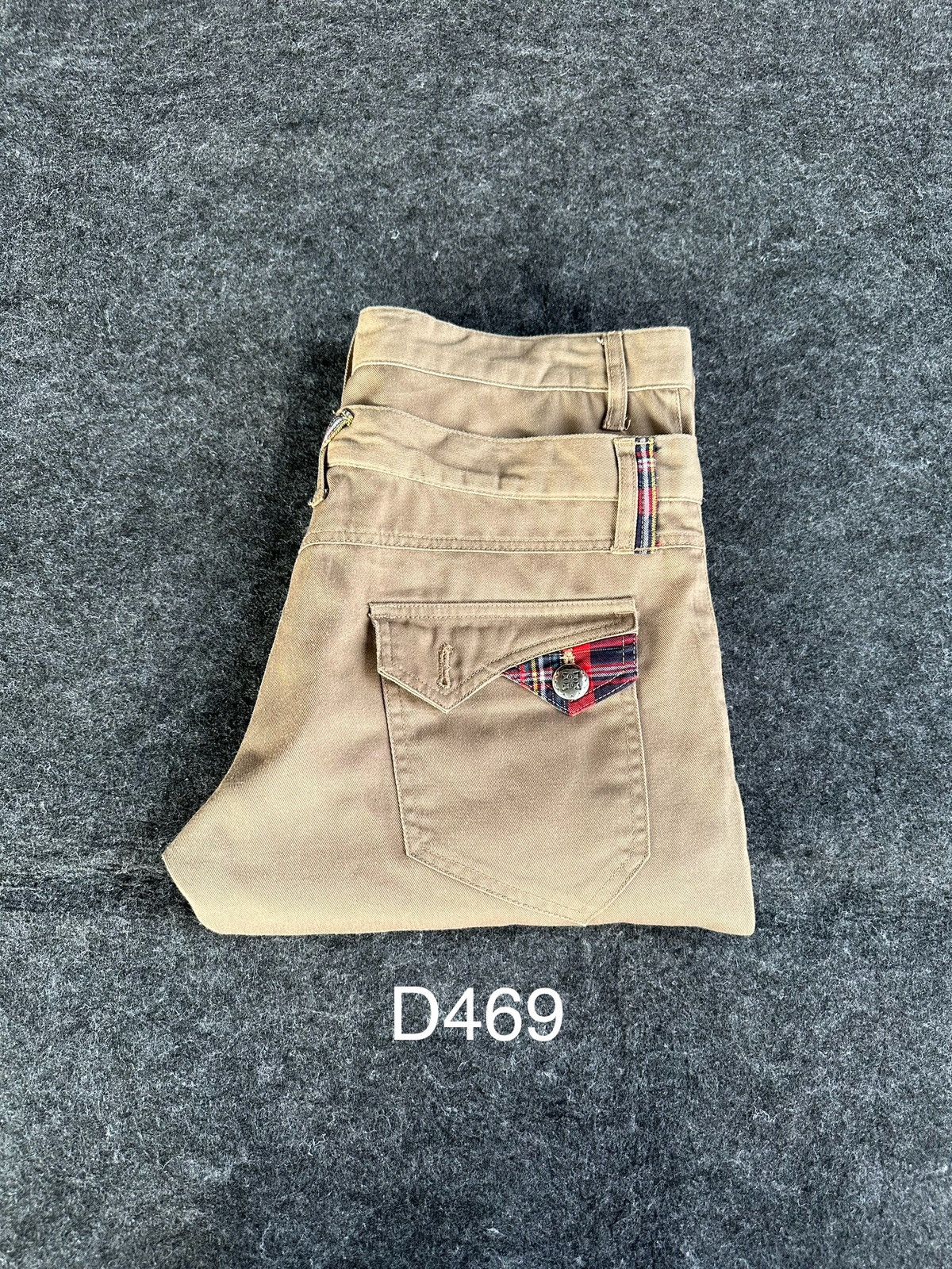 Beauty Beast × Japanese Brand × PPFM Spinash Double Waist Brown Soft Denim D469 Size US 32 / EU 48 - 15 Thumbnail