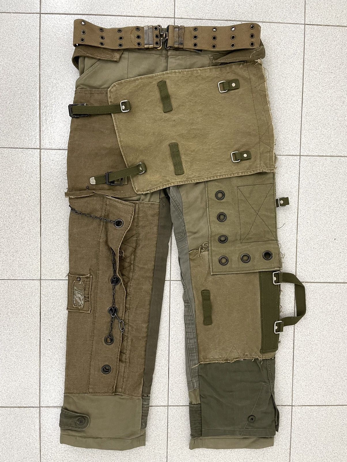 パンツ 00s archive goa parachute cargo pants Vintage 2000's Goa Parachute Cargo Pants Size Free Olive | eBay