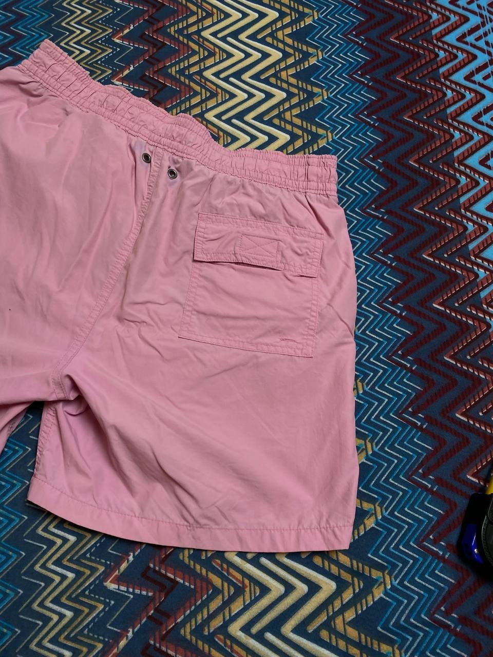 Polo Ralph Lauren Vintage 2000s Polo Ralph Lauren Pink Nylon Swim Shorts Size US 32 / EU 48 - 14 Thumbnail