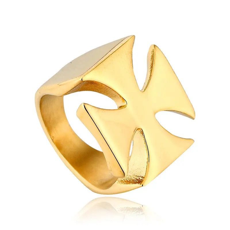 Designer × Jewelry × Vintage Cross Knights Templar Ring Size ONE SIZE - 1 Thumbnail