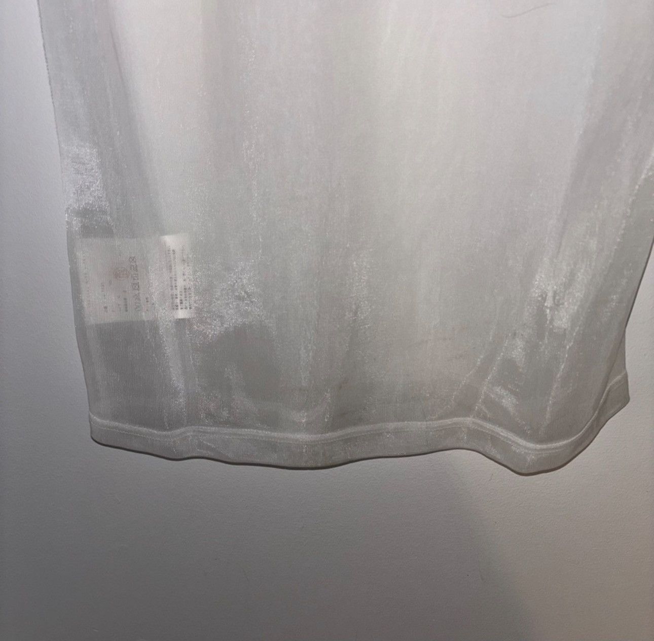 Junya Watanabe JUNYA WATANABE sheer white t-shirt transparent Size M / US 6-8 / IT 42-44 - 10 Thumbnail