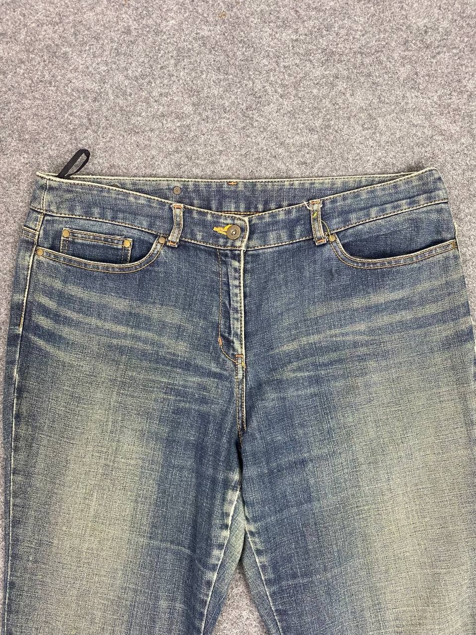 Japanese Brand vintage japanese brand bootcut flare denim nice design Size 36" / US 14 / IT 50 - 7 Thumbnail