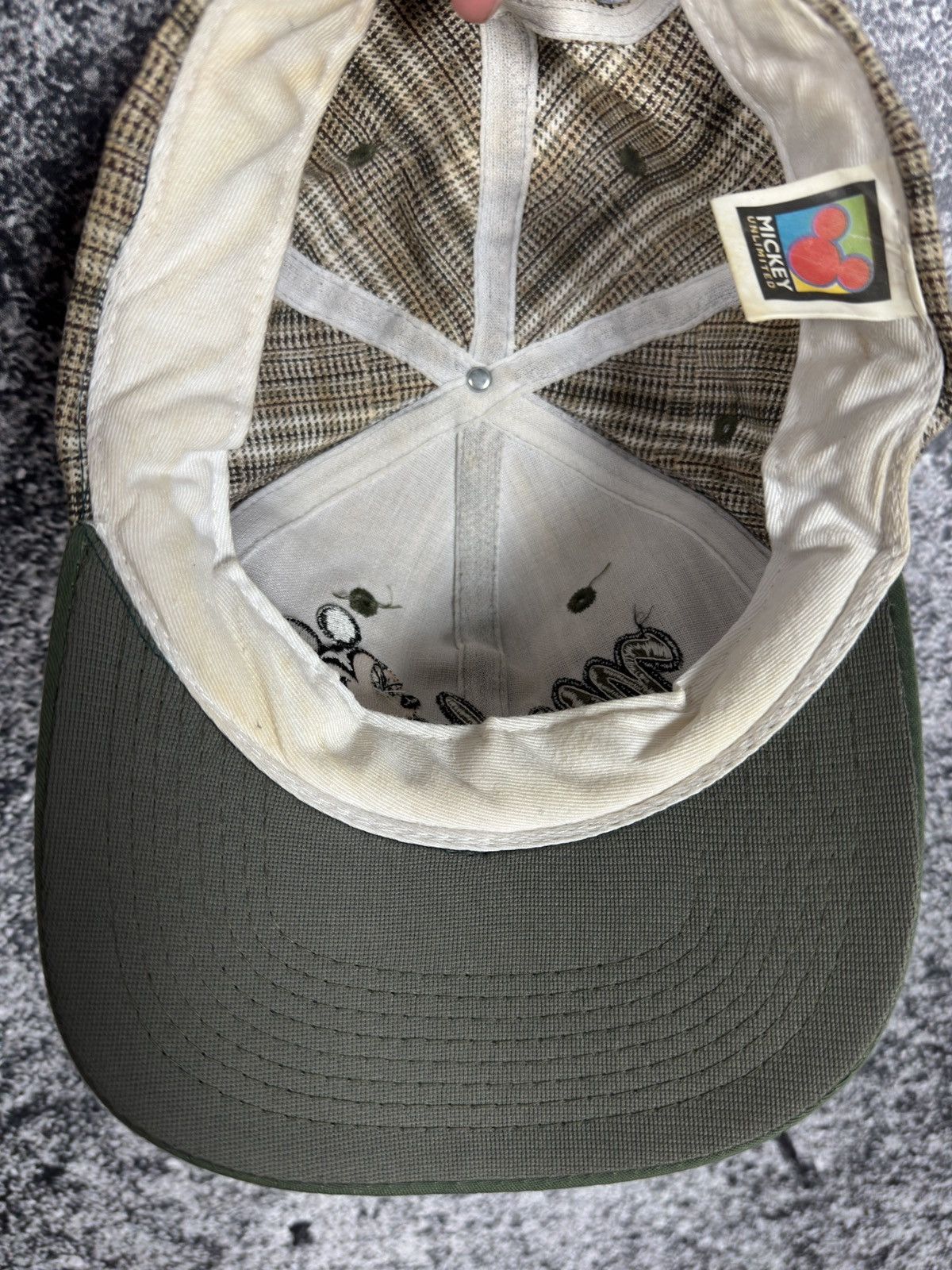 Disney Vintage 90s Mickey Unlimited Baseball Cap Disney One Size Size ONE SIZE - 7 Thumbnail