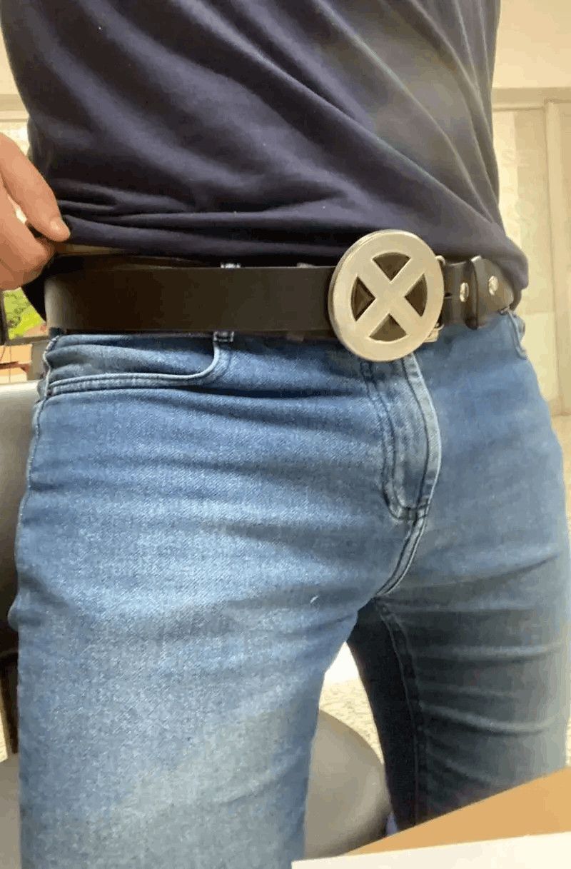 Leather X Men Belt Buckle Size ONE SIZE - 2 Thumbnail