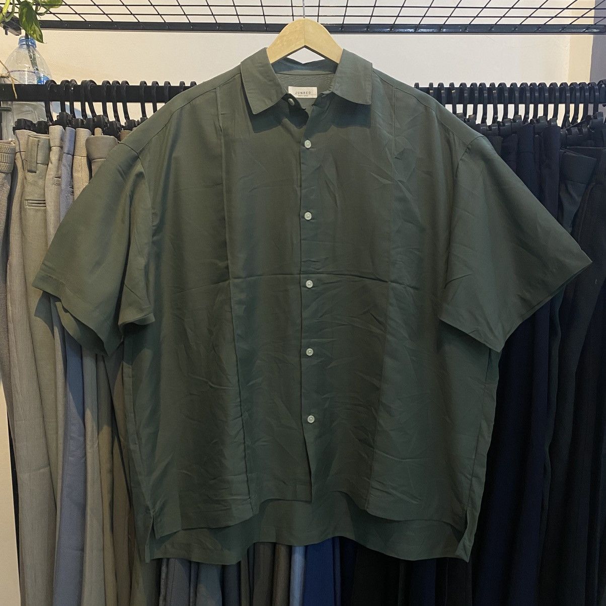 Japanese Brand Jun red tokyo japan city boy shirt cool materials Size US XL / EU 56 / 4 - 1 Thumbnail