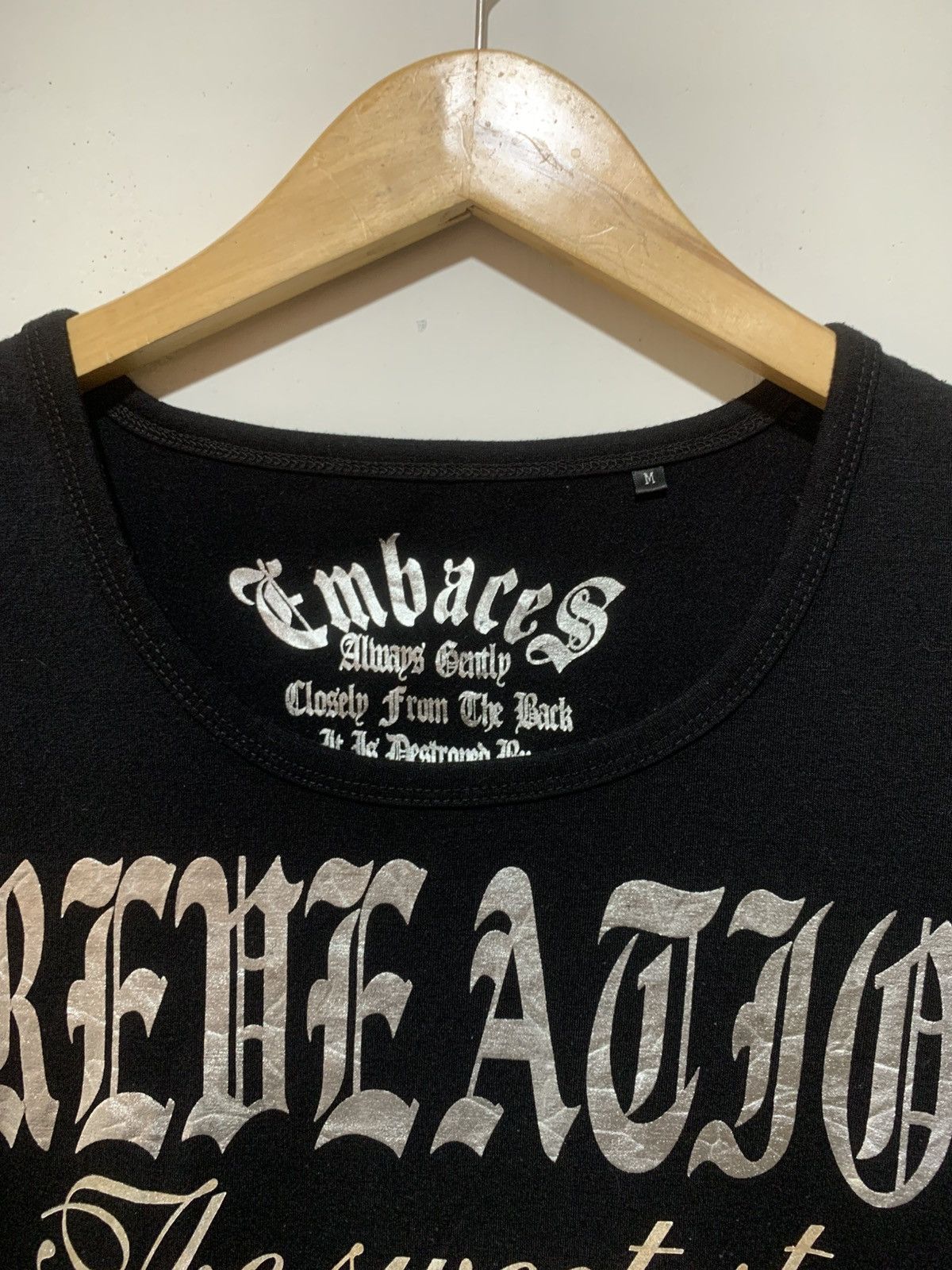 Hysteric Glamour × Mastermind Japan Japanese Embraces Poem Long Sleeve Tee Shirt Size US M / EU 48-50 / 2 - 5 Thumbnail
