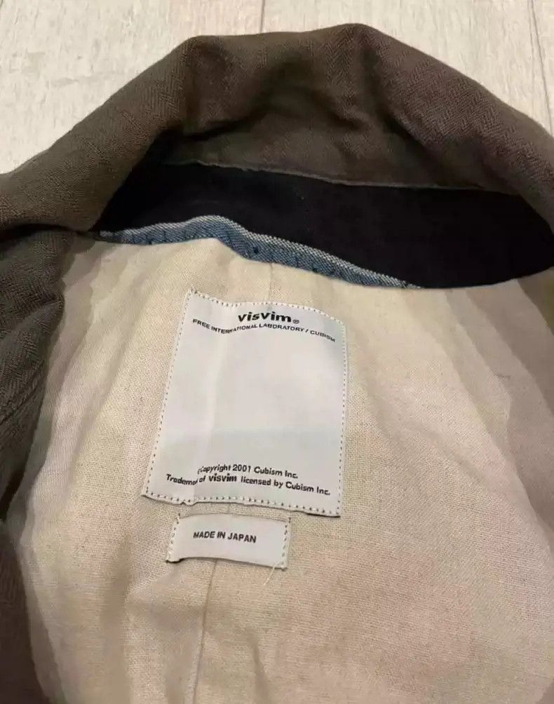 Visvim VISVIMMIES COAT (COTTON/WOOL) 14spot olive Size US L / EU 52-54 / 3 - 4 Thumbnail
