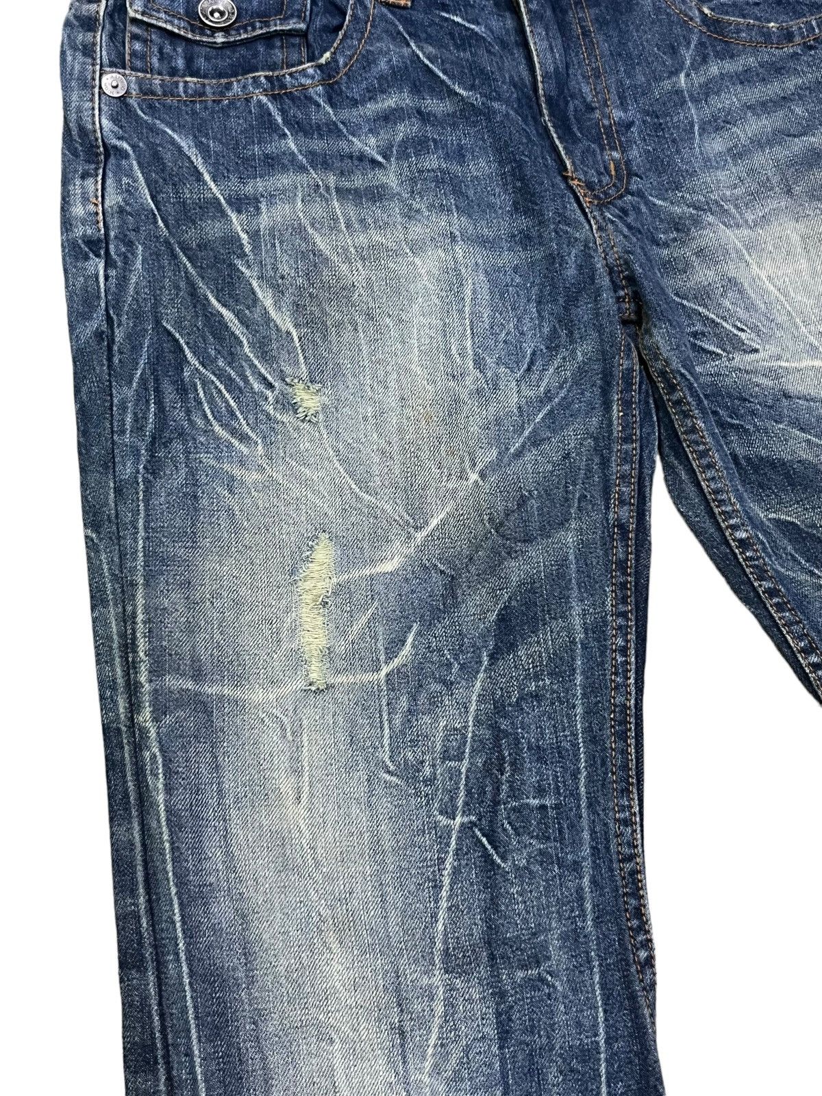 Vintage 🔥FYE💥ANTFUI PREMIUM LUXURY Distressed Punk Whiskered Flare Size US 31 - 7 Thumbnail