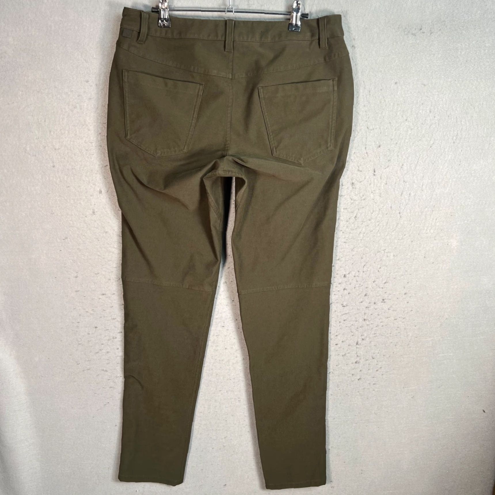 Lululemon Lululemon Pants Skinny Chino 31 Olive Green Stretch - Womens Regular 31 in Inseam 32 in Logo Casual Size 24" / US 00 / IT 34 - 2 Thumbnail