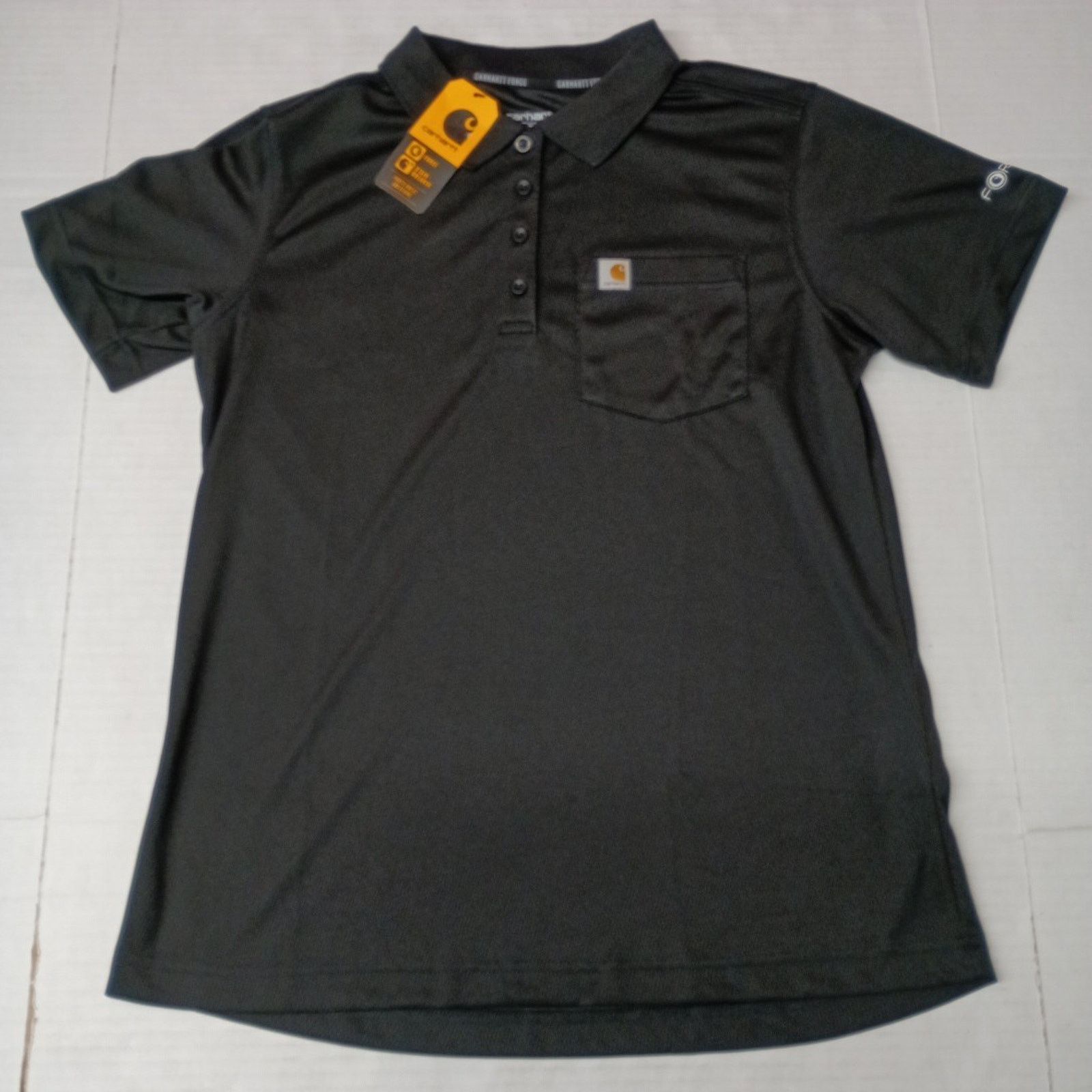 Carhartt Carhartt Force Women's Relaxed Fit Pocket Polo Shirt Size M Size M / US 6-8 / IT 42-44 - 1 Thumbnail