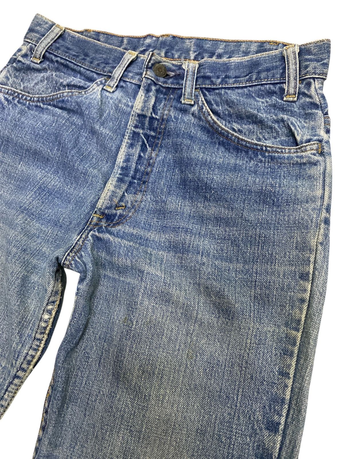 Levi's × Levi's Vintage Clothing × Vintage Flared💥Vintage 70s Levi’s Orange Tab Bell Bottom Jeans Size US 30 / EU 46 - 3 Thumbnail