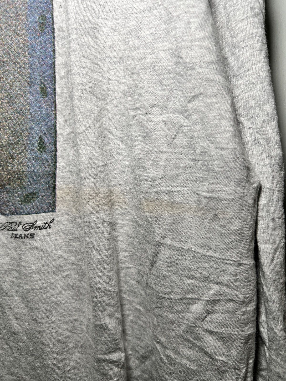 Paul Smith × Vintage Vintage Paul Smith Jeans Blue Horse Turtleneck Shirt Size US L / EU 52-54 / 3 - 4 Thumbnail