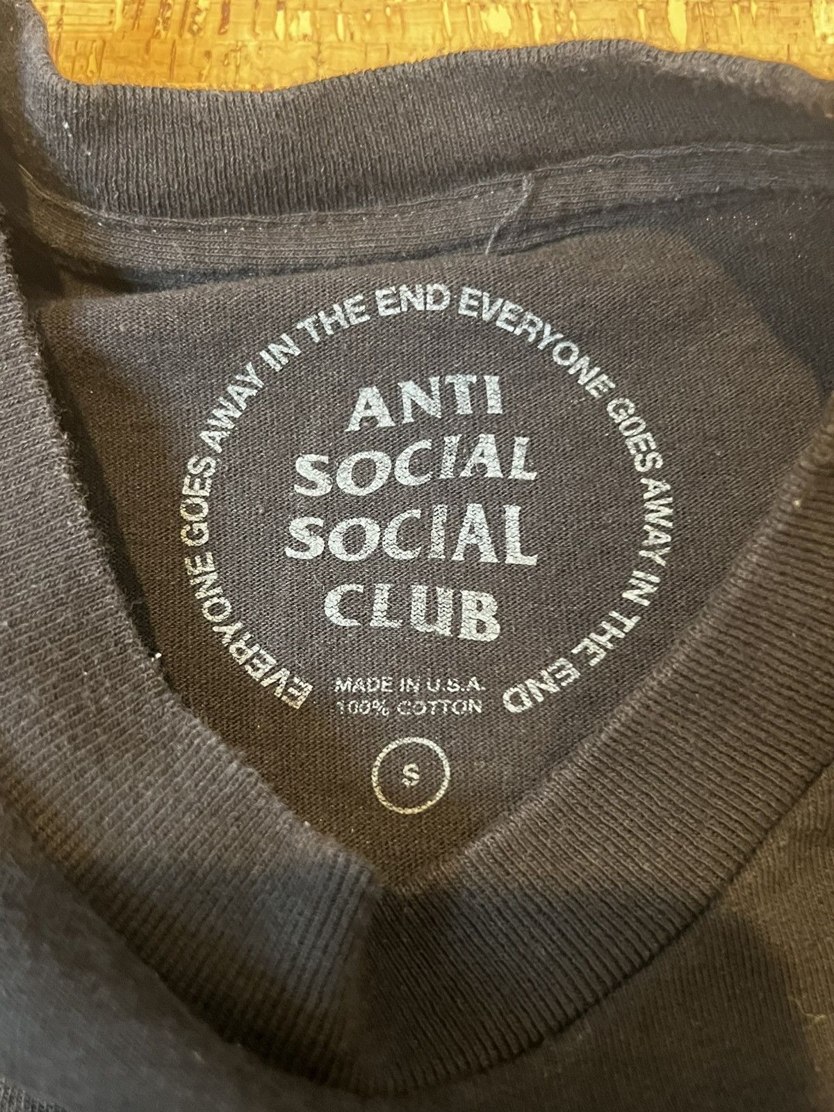 Anti Social Social Club Anti Social Social Club - Web Of Lives | Small - Used Size US S / EU 44-46 / 1 - 4 Thumbnail