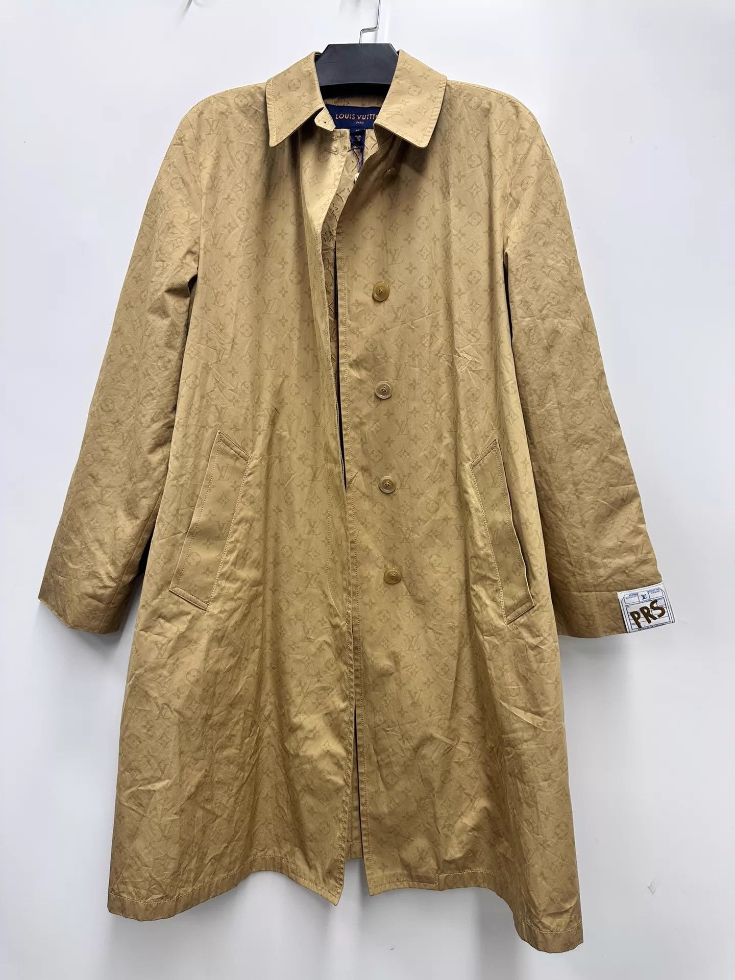 Louis Vuitton Louis Vuitton full print trench coat size 38 Size S / US 4 / IT 40 - 1 Thumbnail