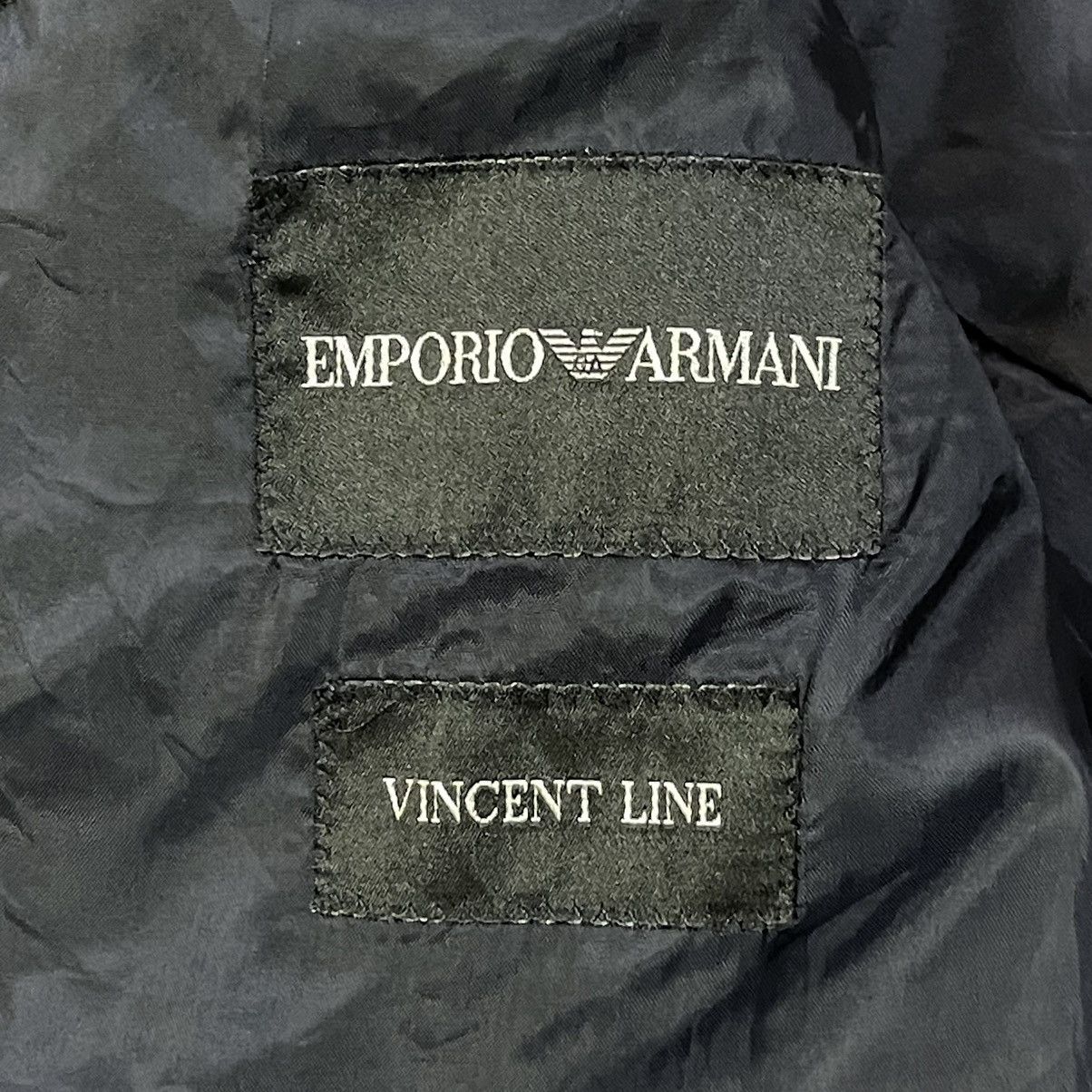 Emporio Armani Vintage Emporio Armani Vincent Line Single Button Blazer Size US L / EU 52-54 / 3 - 8 Thumbnail