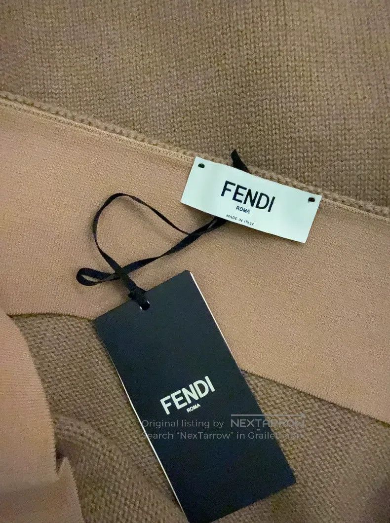 Fendi Fendi Show model cashmere skirt Size 26" / US 2 / IT 38 - 6 Thumbnail