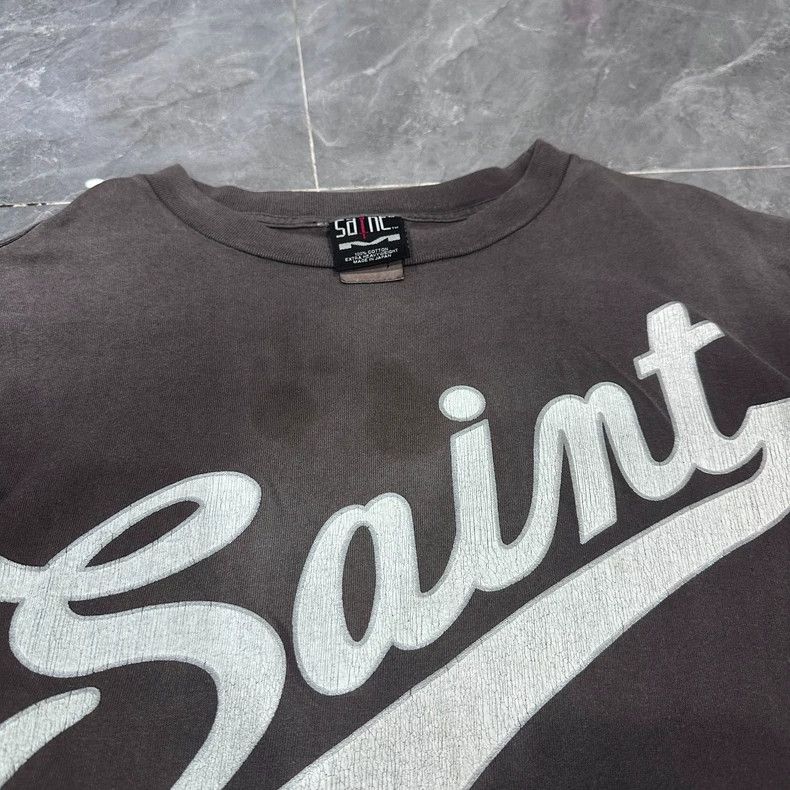 Saint Michael Saint Michael Pattern printed short sleeved shirt Size US M / EU 48-50 / 2 - 4 Thumbnail