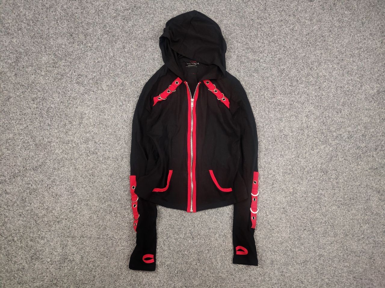 Other Vintage living dead dolls Avant Garde Zip Up Hoodie Y2K Size US M / EU 48-50 / 2 - 6 Thumbnail