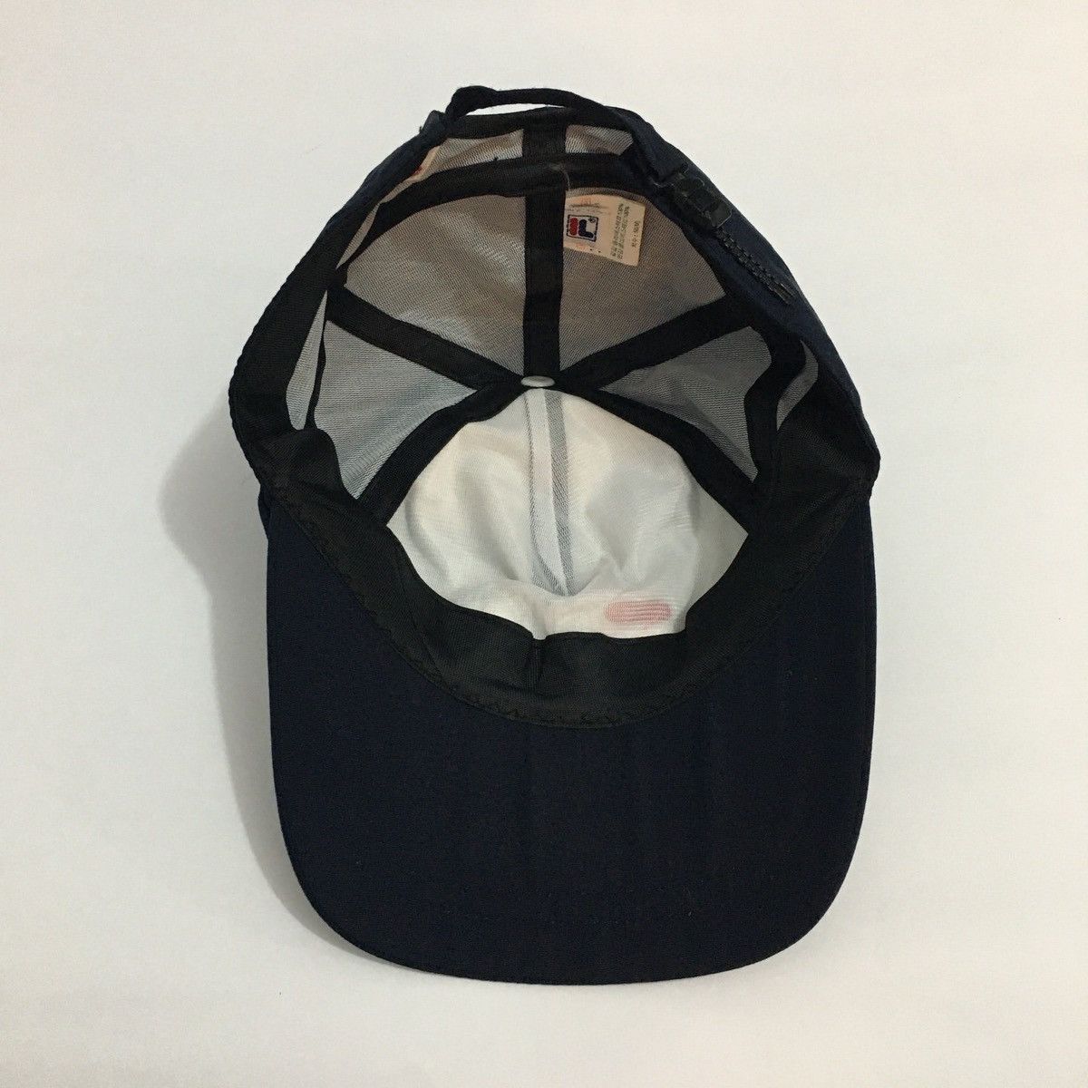 Fila Vintage Fila Six Panel Navy Size ONE SIZE - 9 Thumbnail