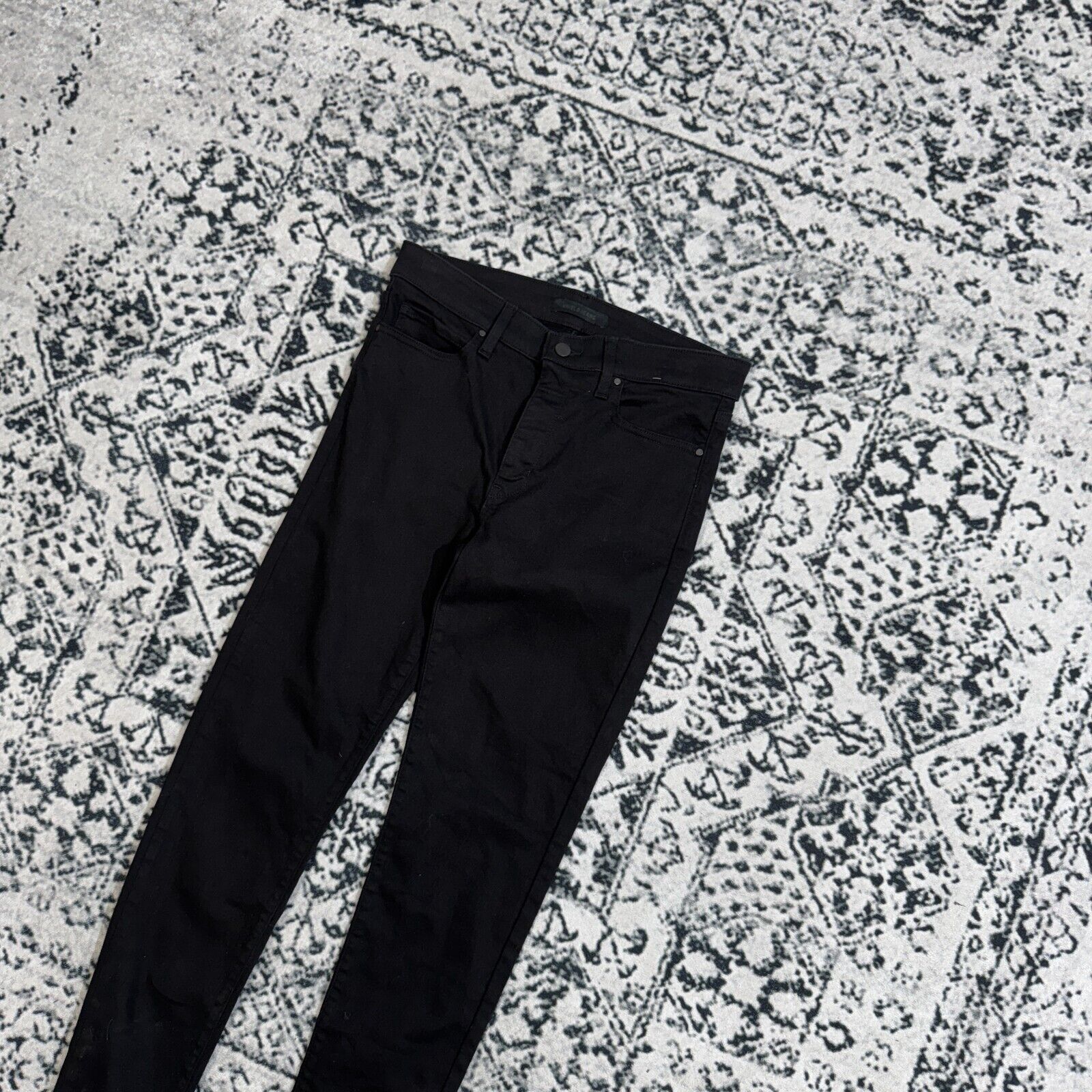 Uniqlo Vintage Uniqlo Unisex Black Cotton Denim Pants Size W31 Size US 31 - 2 Thumbnail