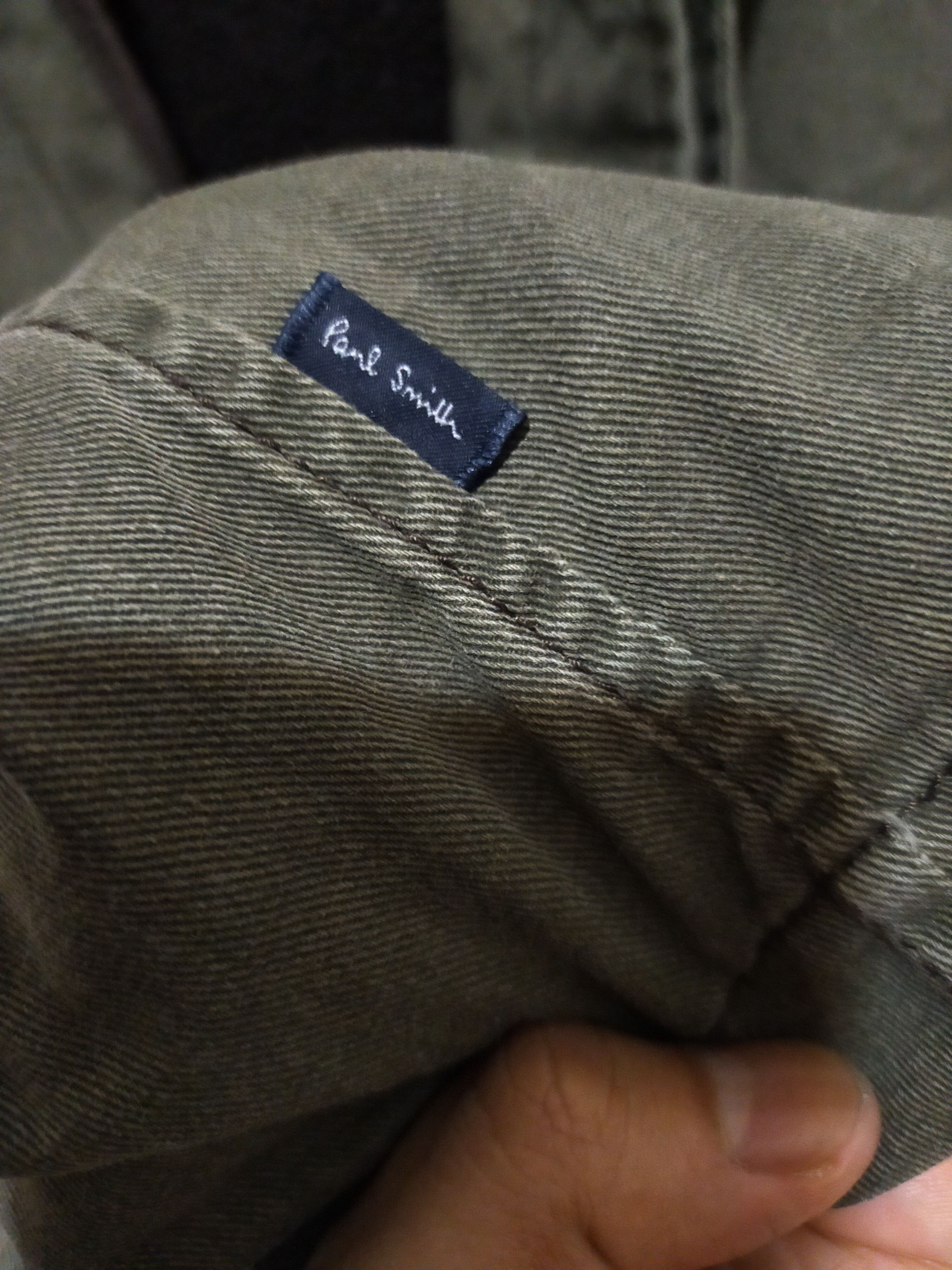Paul Smith WINTER MEN ARMY GREEN WARM PARKA Size US M / EU 48-50 / 2 - 6 Thumbnail