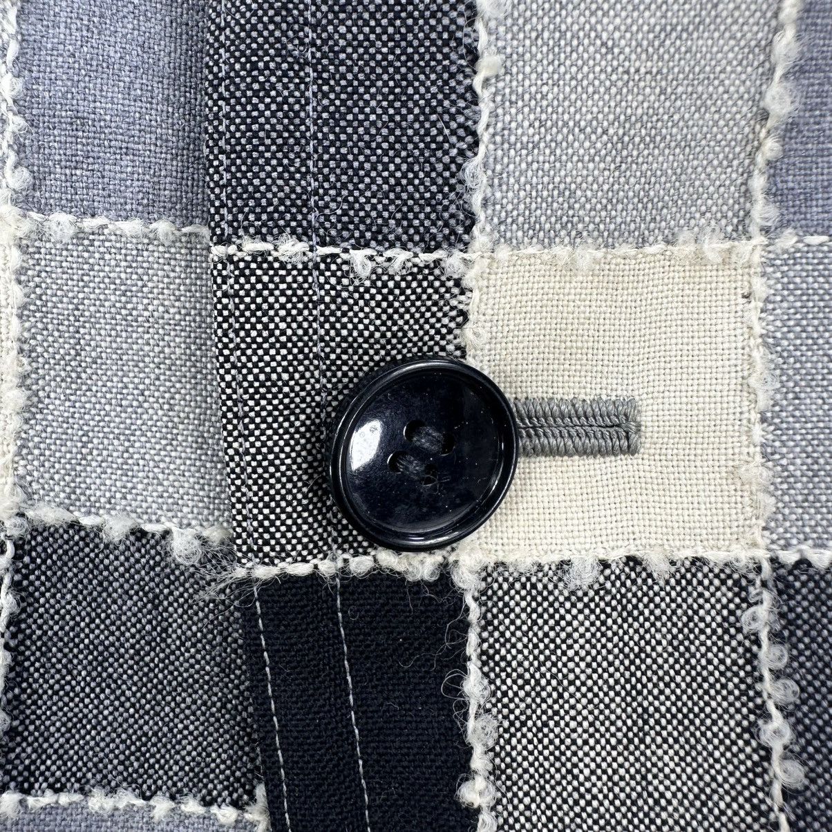 Japanese Brand Vintage 50's Patchwork Checkerboard Blazer MADE IN ENGLAND Size US L / EU 52-54 / 3 - 10 Thumbnail