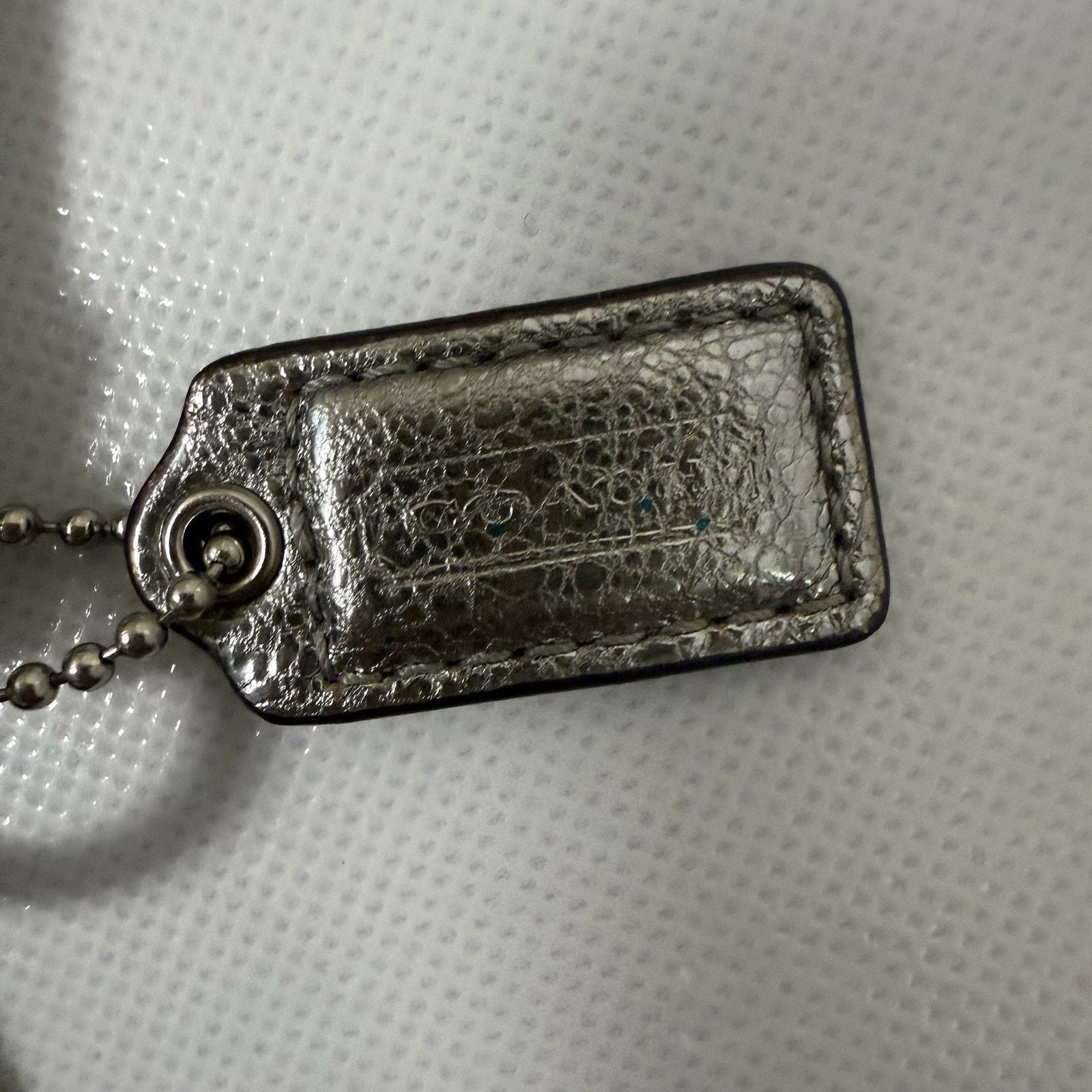 Coach Coach Poppy Black Wristlet Wallet Card Holder Silver Y2K Size ONE SIZE - 4 Thumbnail
