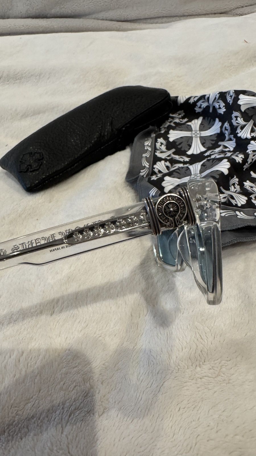 Chrome Hearts Chrome Hearts Blue Tinted Shades + Clear Frames Size ONE SIZE - 2 Thumbnail