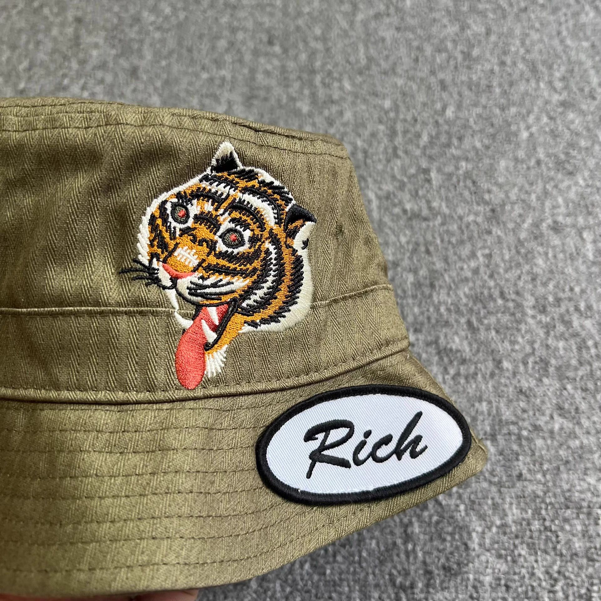 Billionaire Boys Club BBC ICECREAM Embroidered Bucket Hat Q7 Size ONE SIZE - 2 Thumbnail