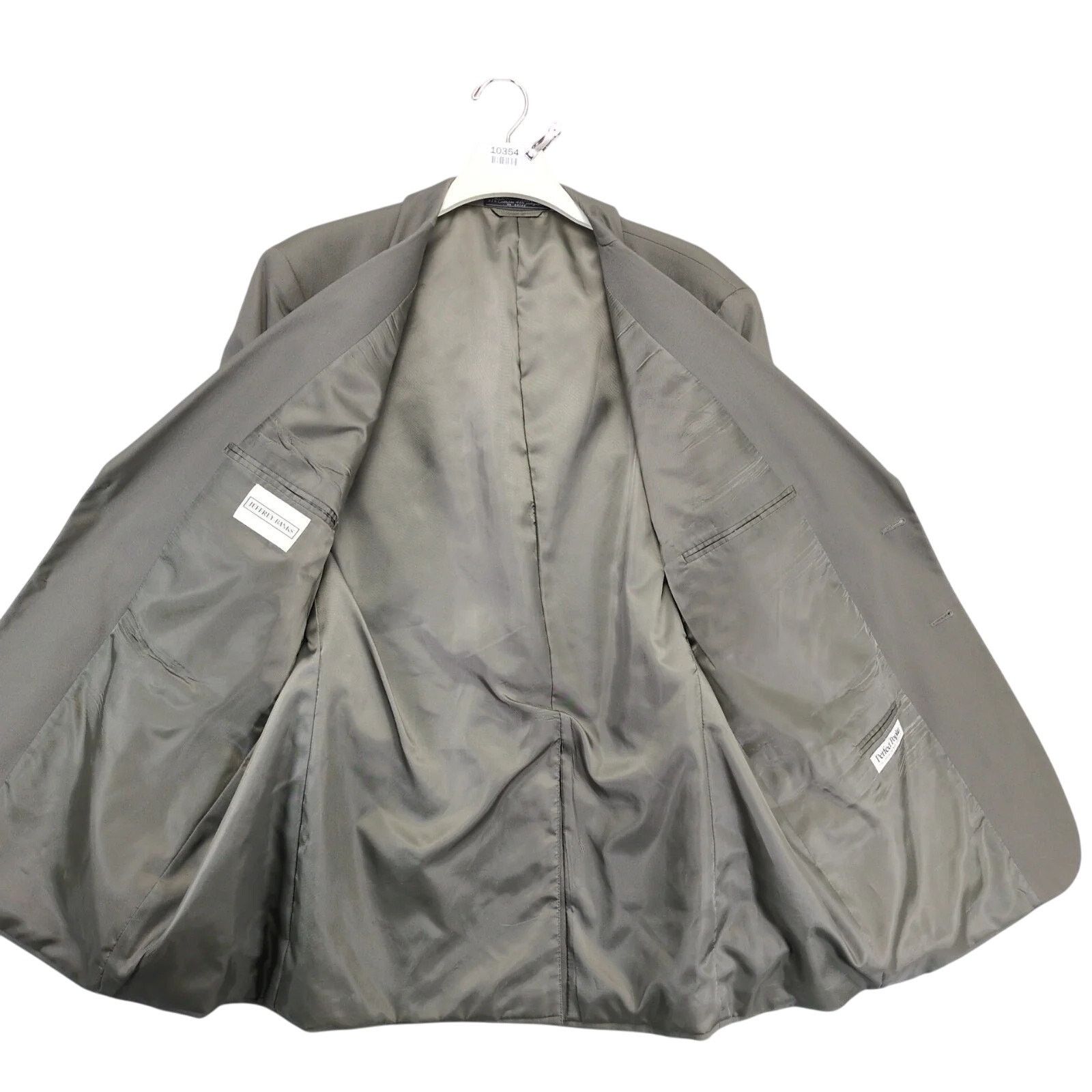 Other Jeffrey Banks Mark Perfect Poplin Taupe Blazer Men's 50L Size 50L - 3 Thumbnail