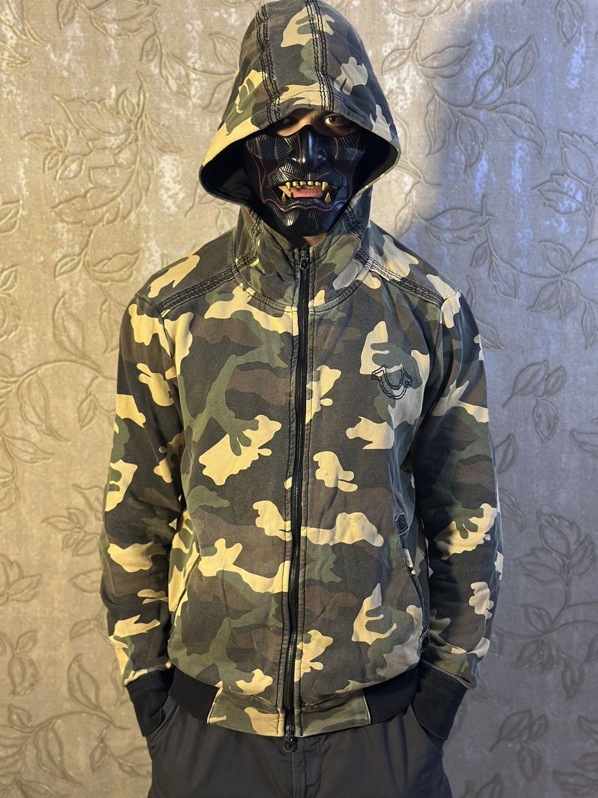 True Religion TRUE RELIGION CAMO ZIP HOODIE Size US M / EU 48-50 / 2 - 1 Thumbnail