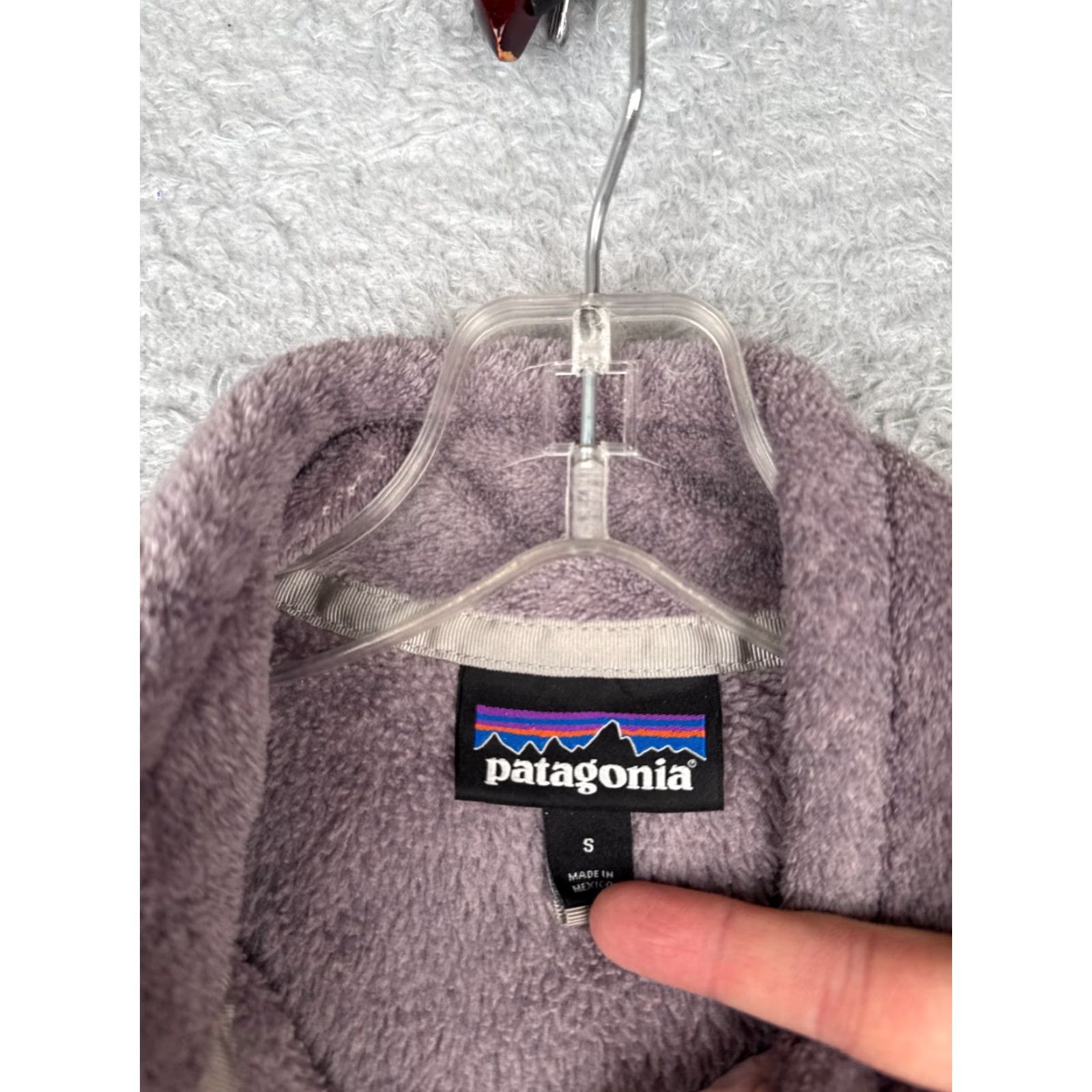Patagonia Patagonia Womens Small Pink Re-Tool Snap-T Pullover Mock Neck Fleece Sweatshirt 1/4 Zip Logo Vintage No Size S / US 4 / IT 40 - 7 Thumbnail