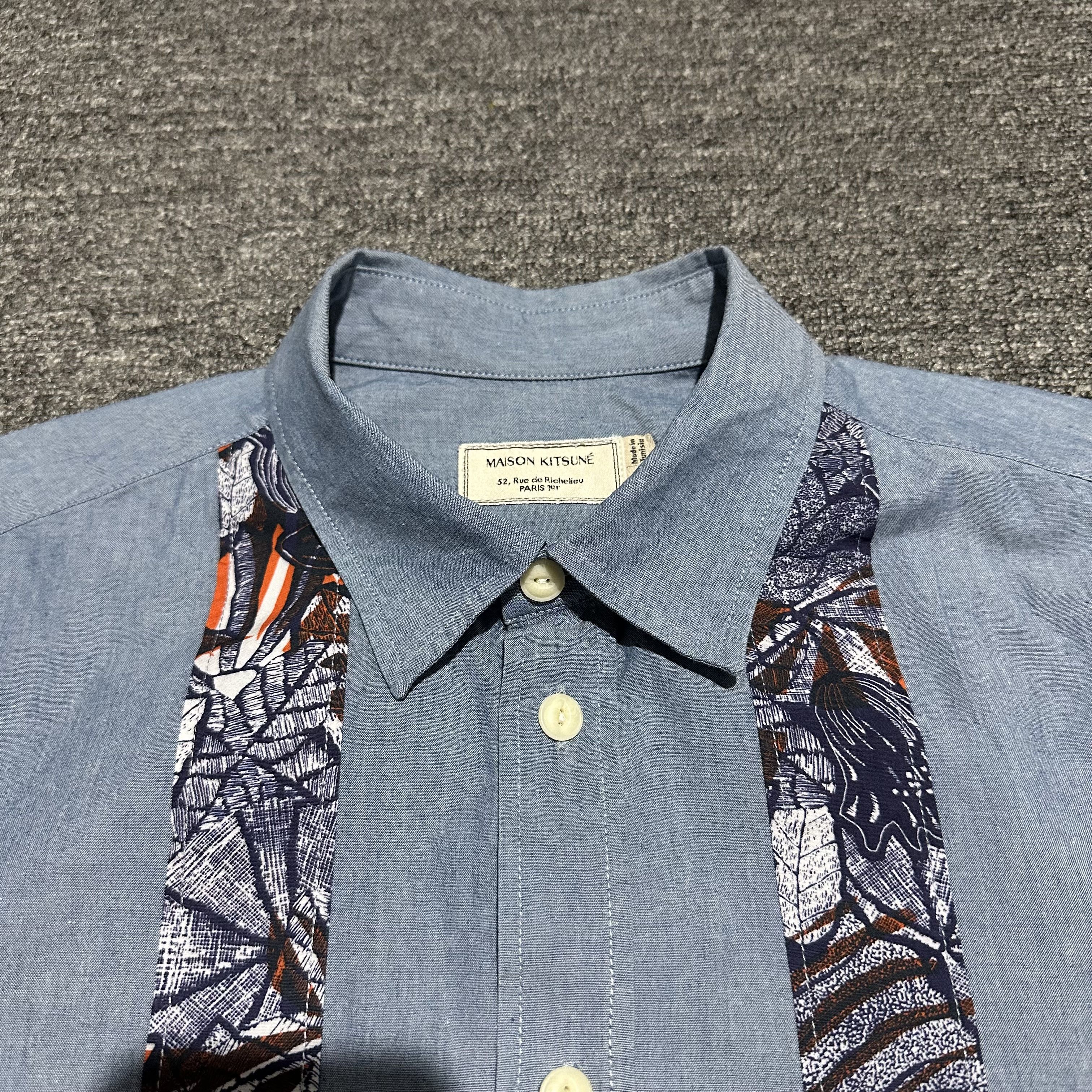 Maison Kitsune Maison Kitsune Button Ups Size US M / EU 48-50 / 2 - 3 Thumbnail