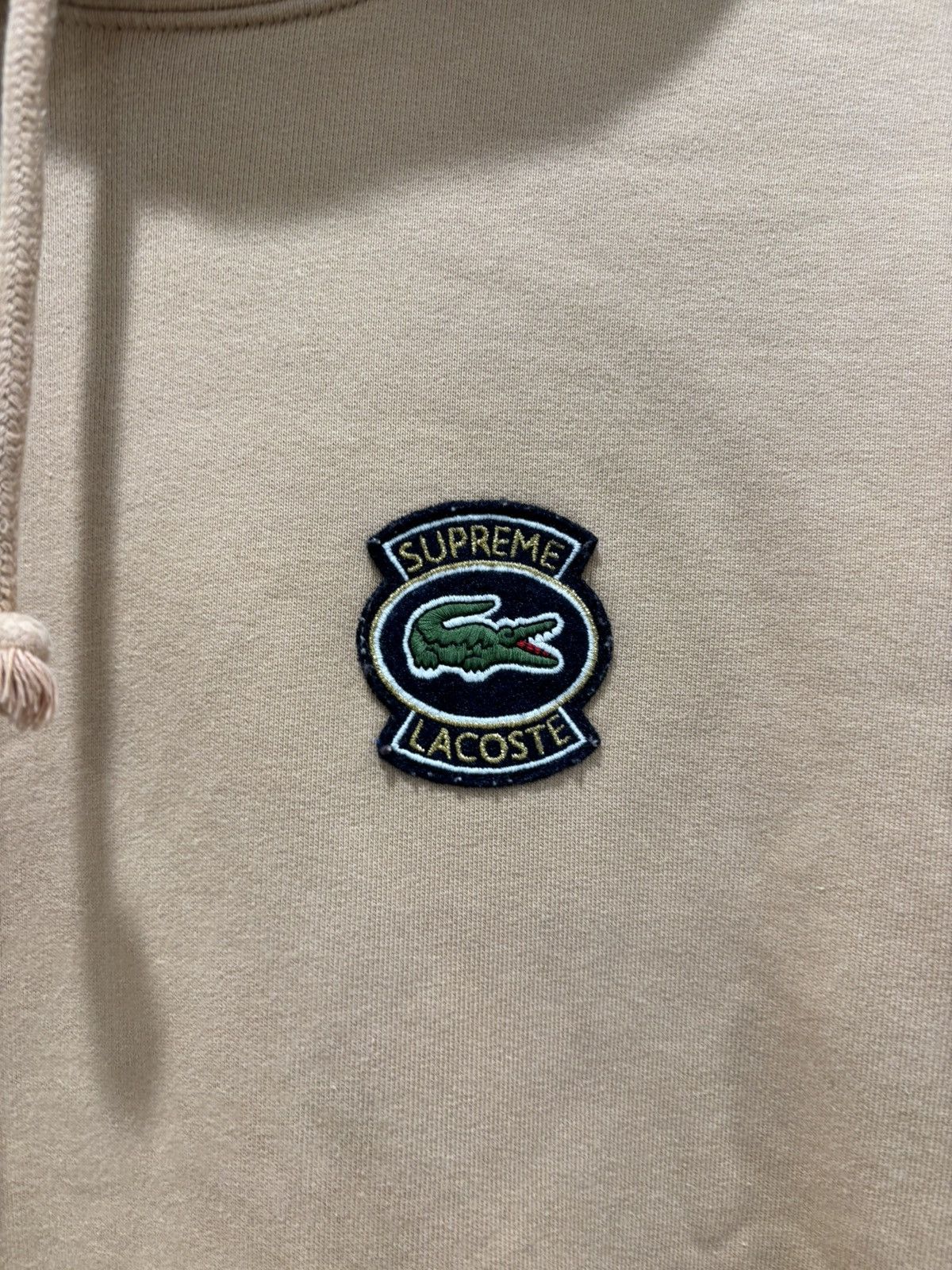 Lacoste × Supreme Supreme x Lacoste Pocket Patch Hoodie Size US M / EU 48-50 / 2 - 2 Thumbnail