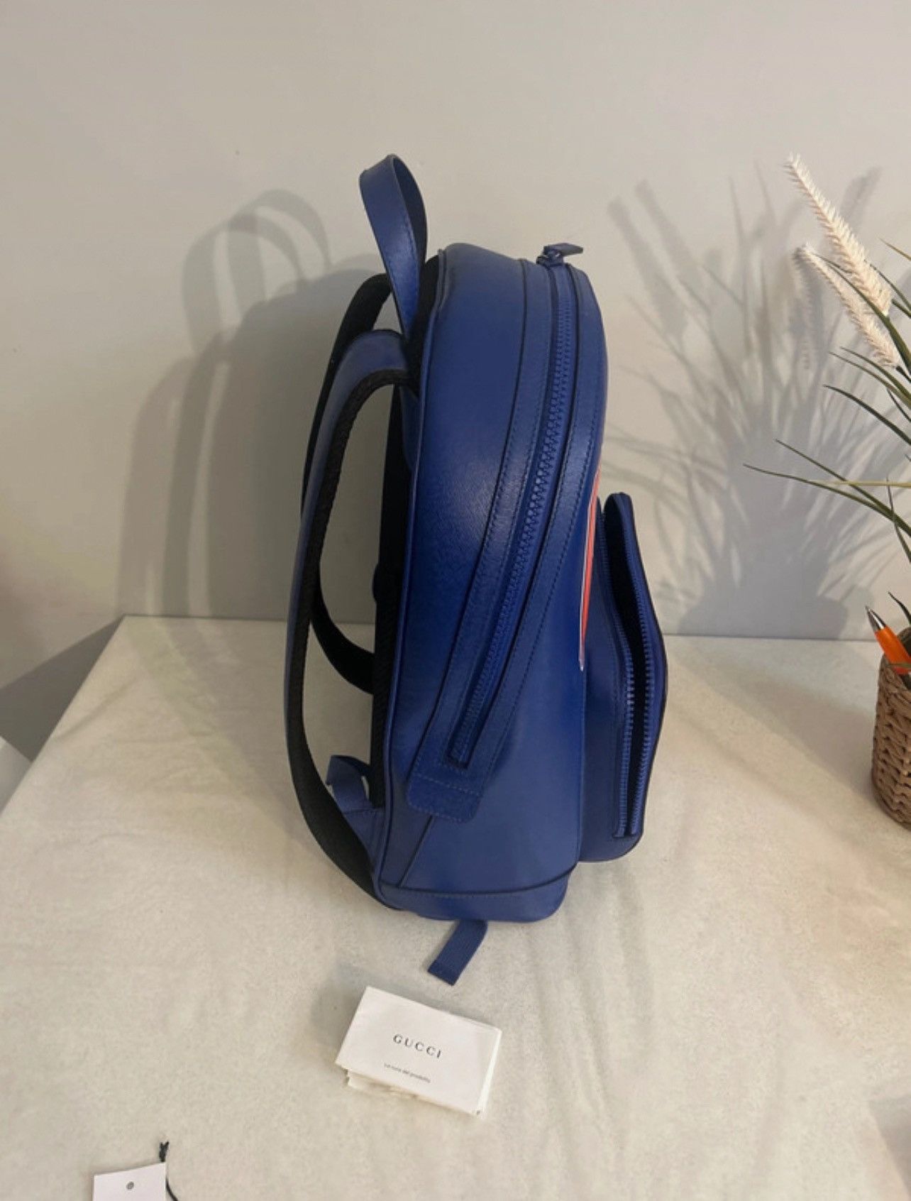 Gucci Gucci Leather Backpack Size ONE SIZE - 4 Thumbnail