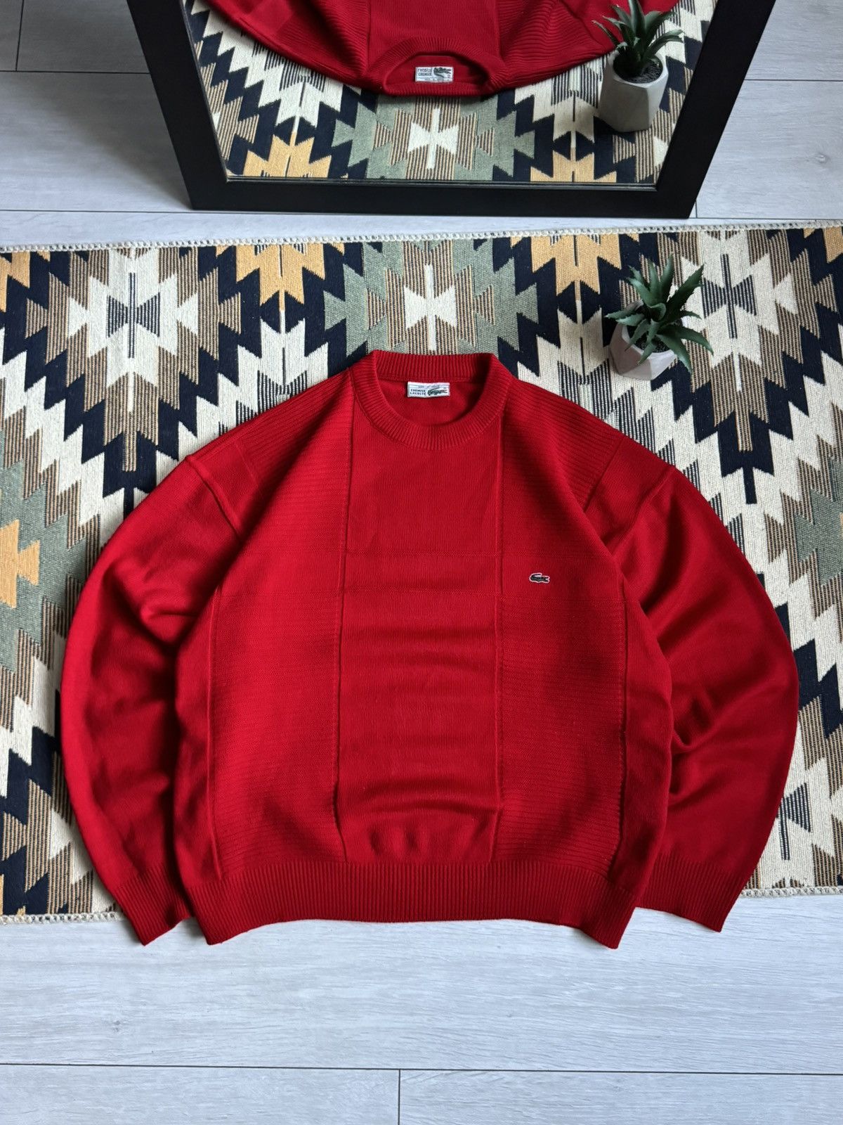 Lacoste Vintage Chemise Lacoste Knitted Sweater Size US M / EU 48-50 / 2 - 1 Thumbnail