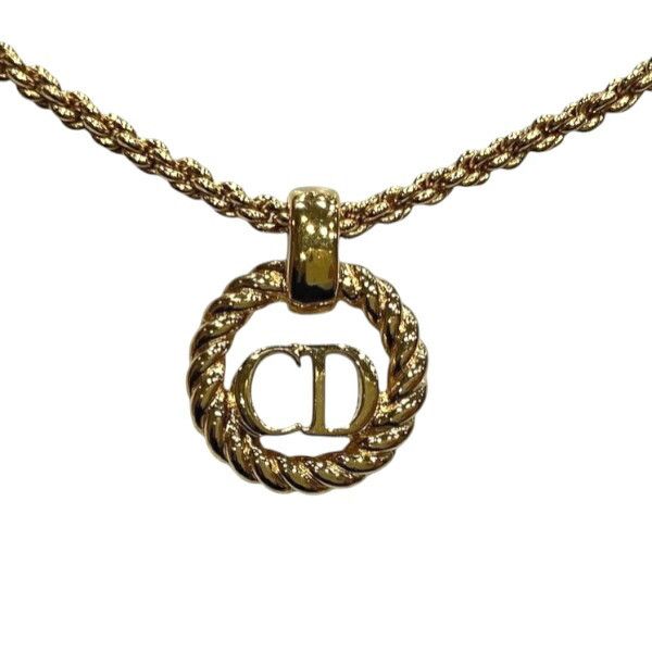 Dior Dior Dior Necklace Metal Necklace DUTY FREE for USA Size ONE SIZE - 1 Thumbnail
