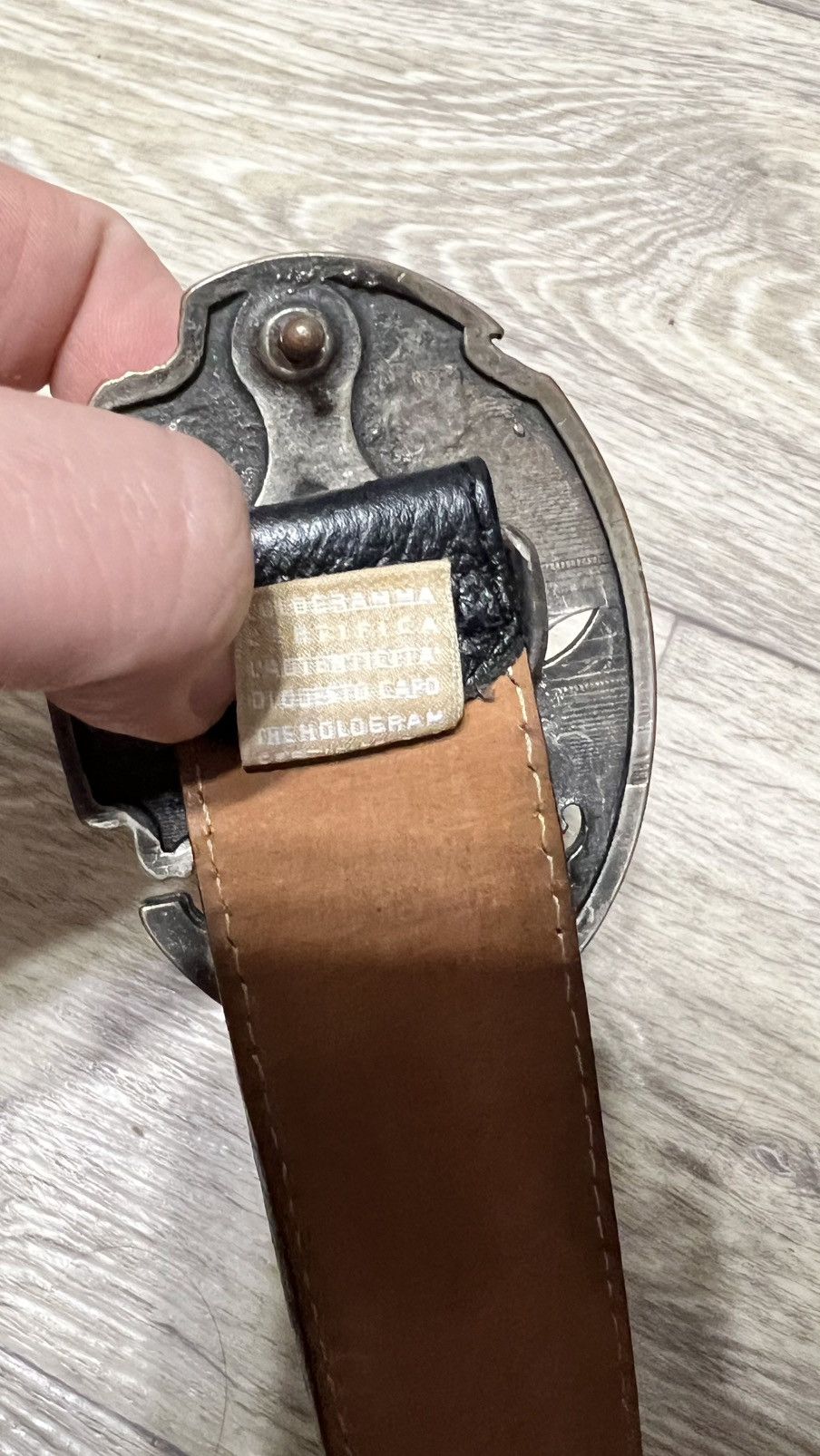 John Galliano Galliano vintage belt Size 36 - 4 Thumbnail