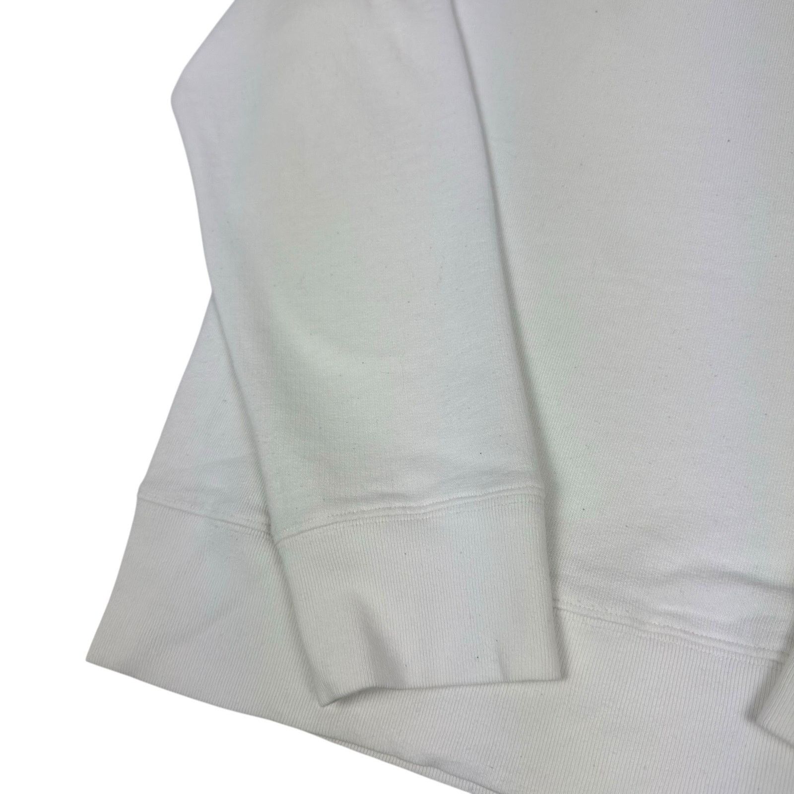 Acne Studios Acne Studios Mens White Cotton Crew Neck Pullover Sweatshirt Size US S / EU 44-46 / 1 - 6 Thumbnail
